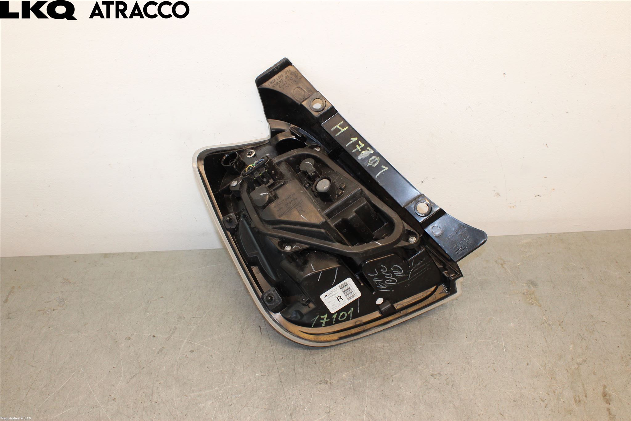 Fiat 500 07- Baklykt Høyre