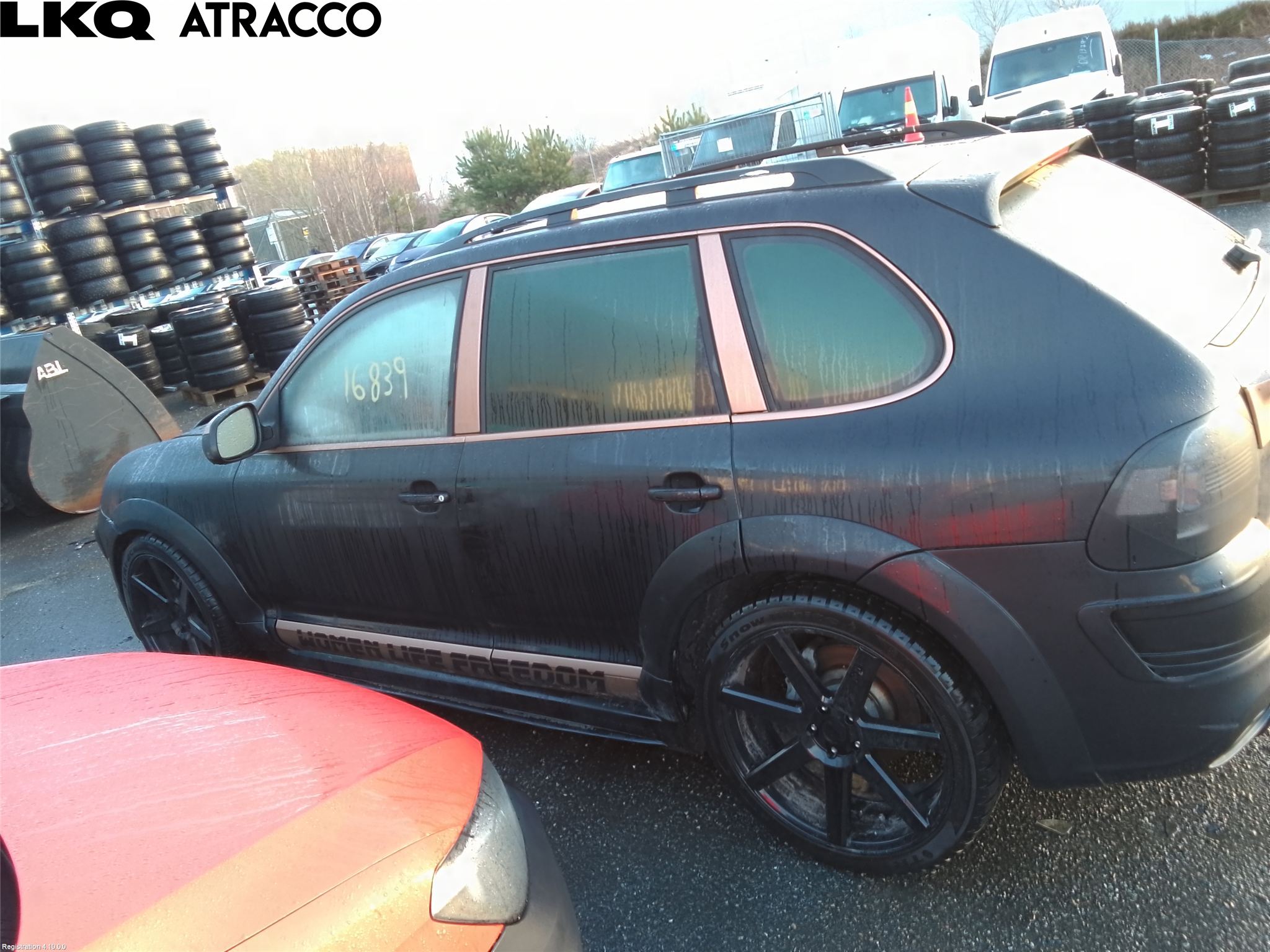 Porsche CAYENNE 03- Bakaksel Kardang Bak -Diff