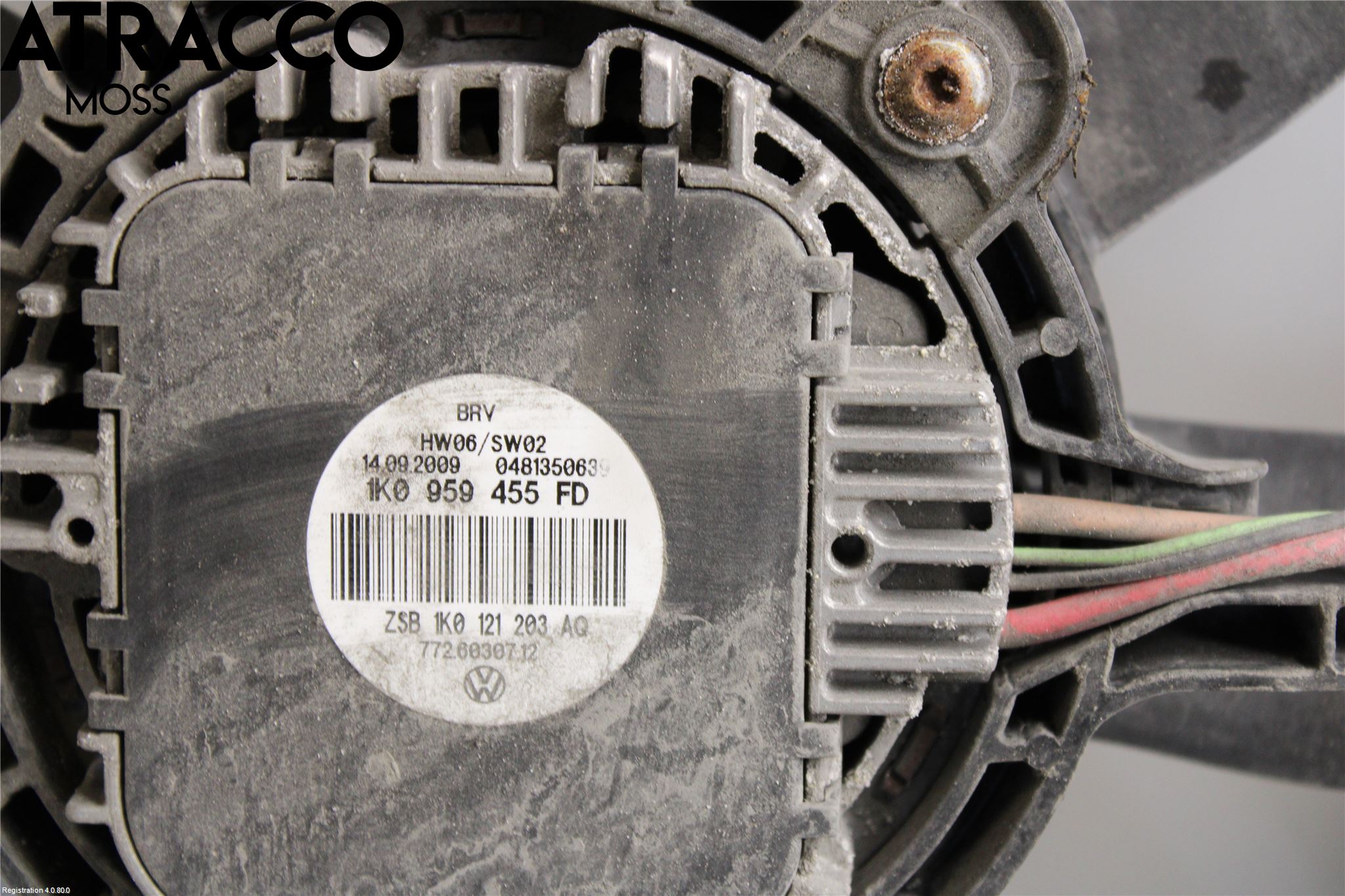 Volkswagen VW GOLF VI 09-13 Kjølevifte Elektrisk