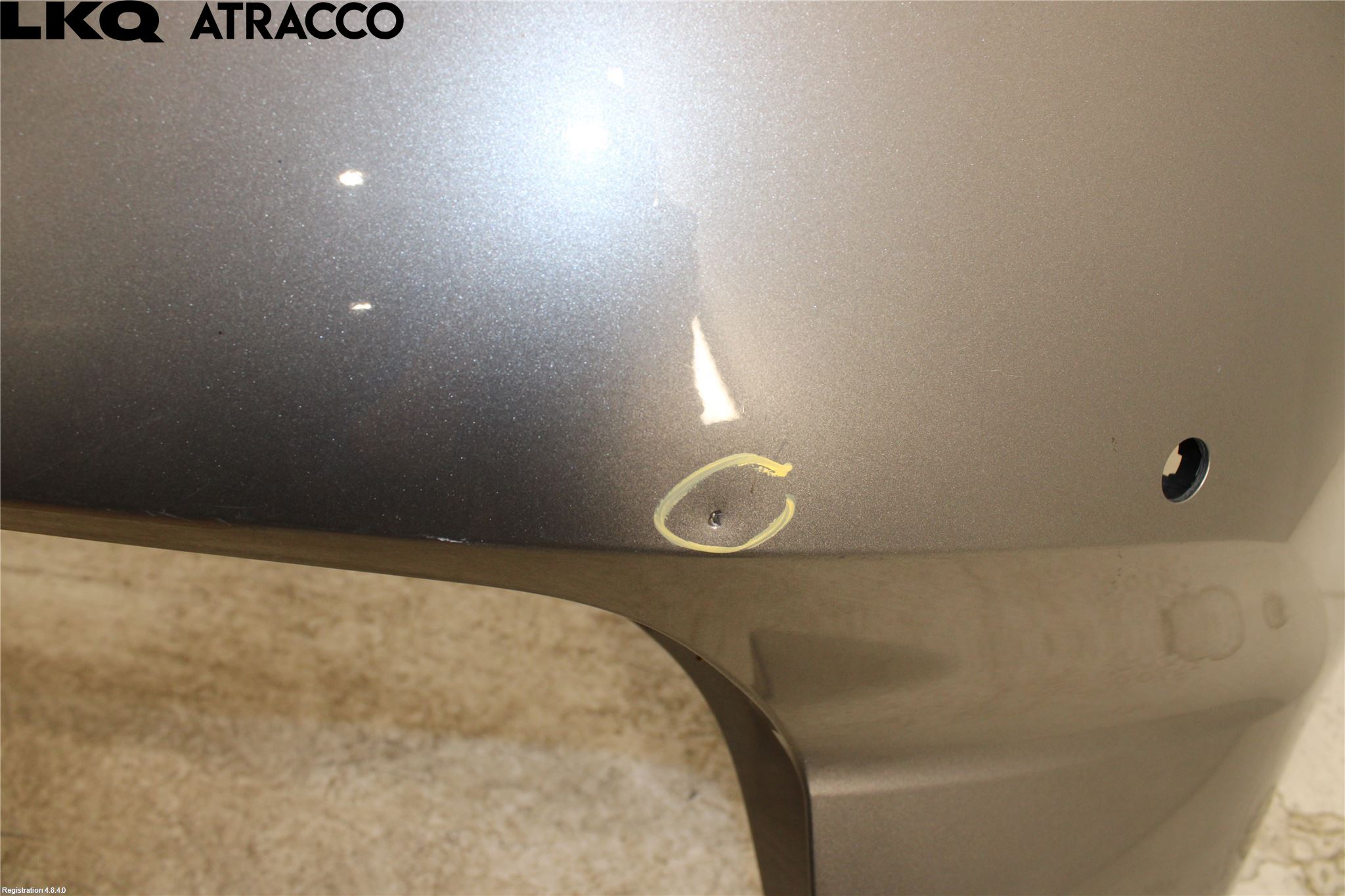 Volkswagen VW GOLF / E-GOLF VII 13-20 Støtfanger Bak