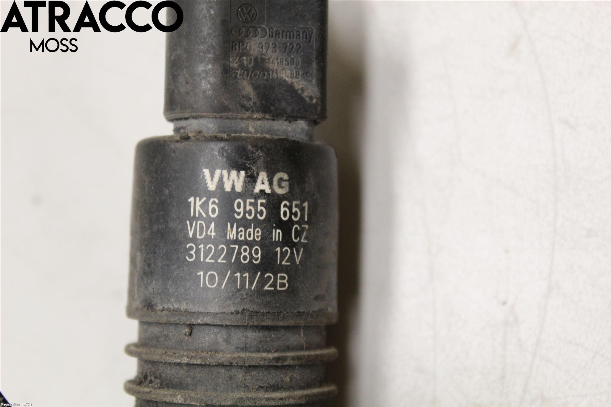 Volkswagen VW PASSAT 11-14 Spylerpumpe Frontrute