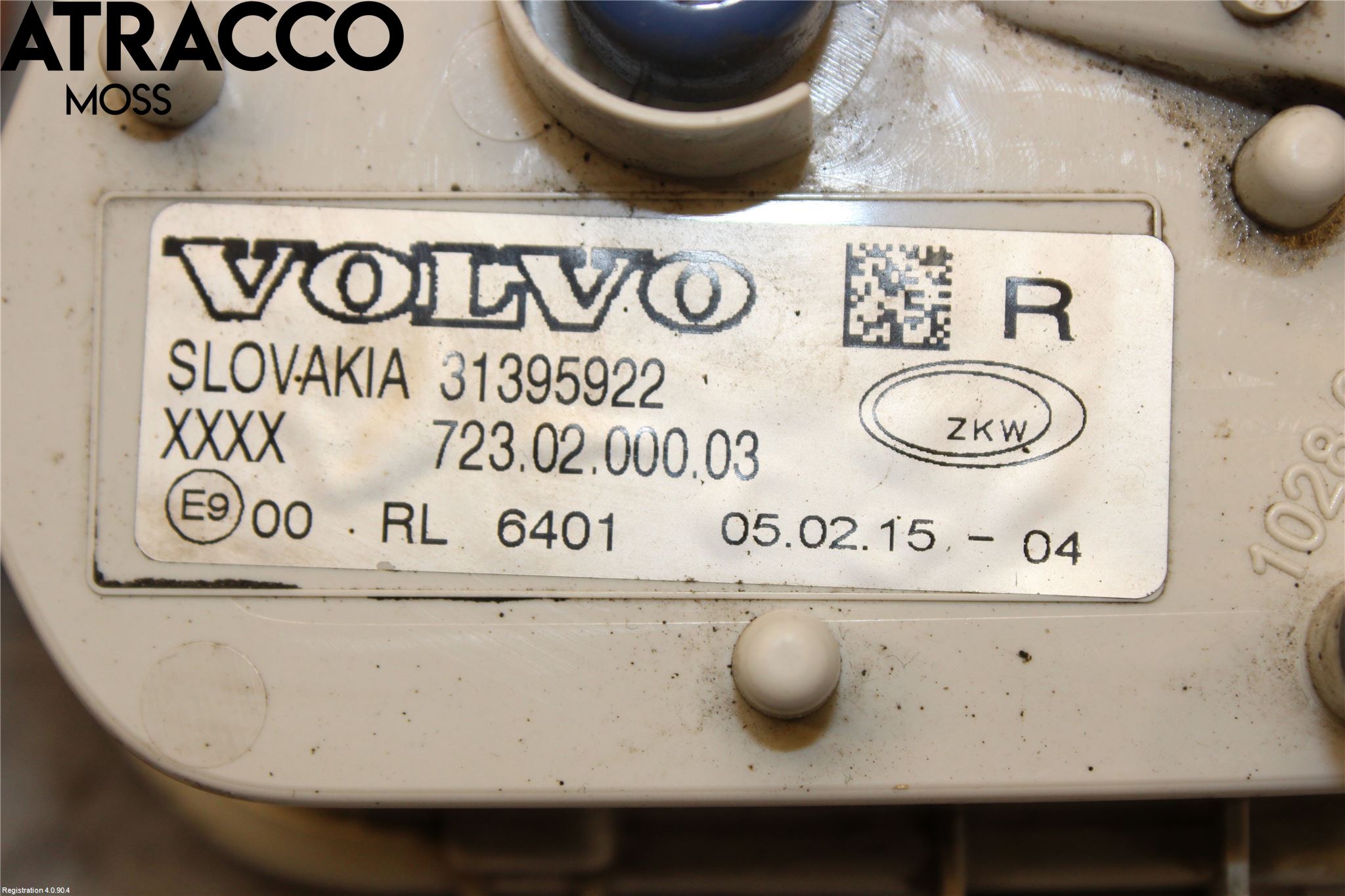 Volvo V40 12-19 Frontlykt-Kurve-Tåkelys