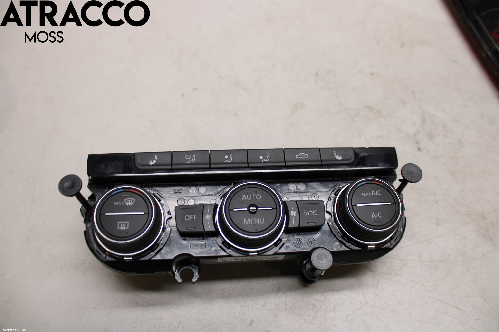 Volkswagen VW GOLF / E-GOLF VII 13-20 Varme Ac Betjening-Display