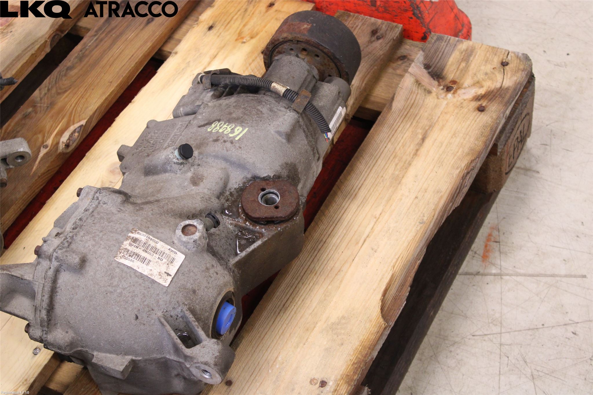 Ford KUGA 08-12 Bakaksel Kardang Bak -Diff