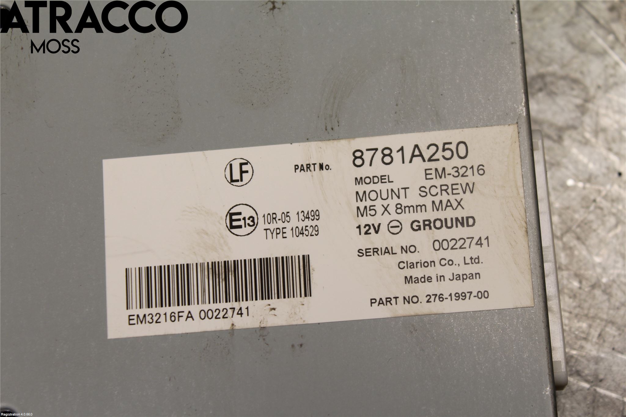 Mitsubishi OUTLANDER 13-21 Styreenhet Parkering