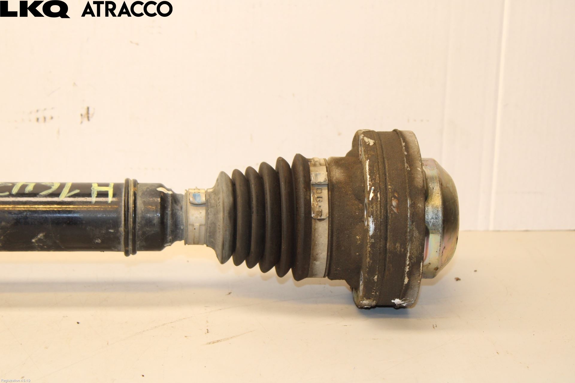 Volkswagen VW GOLF VI 09-13 Drivaksel Foran Kompl Høyre