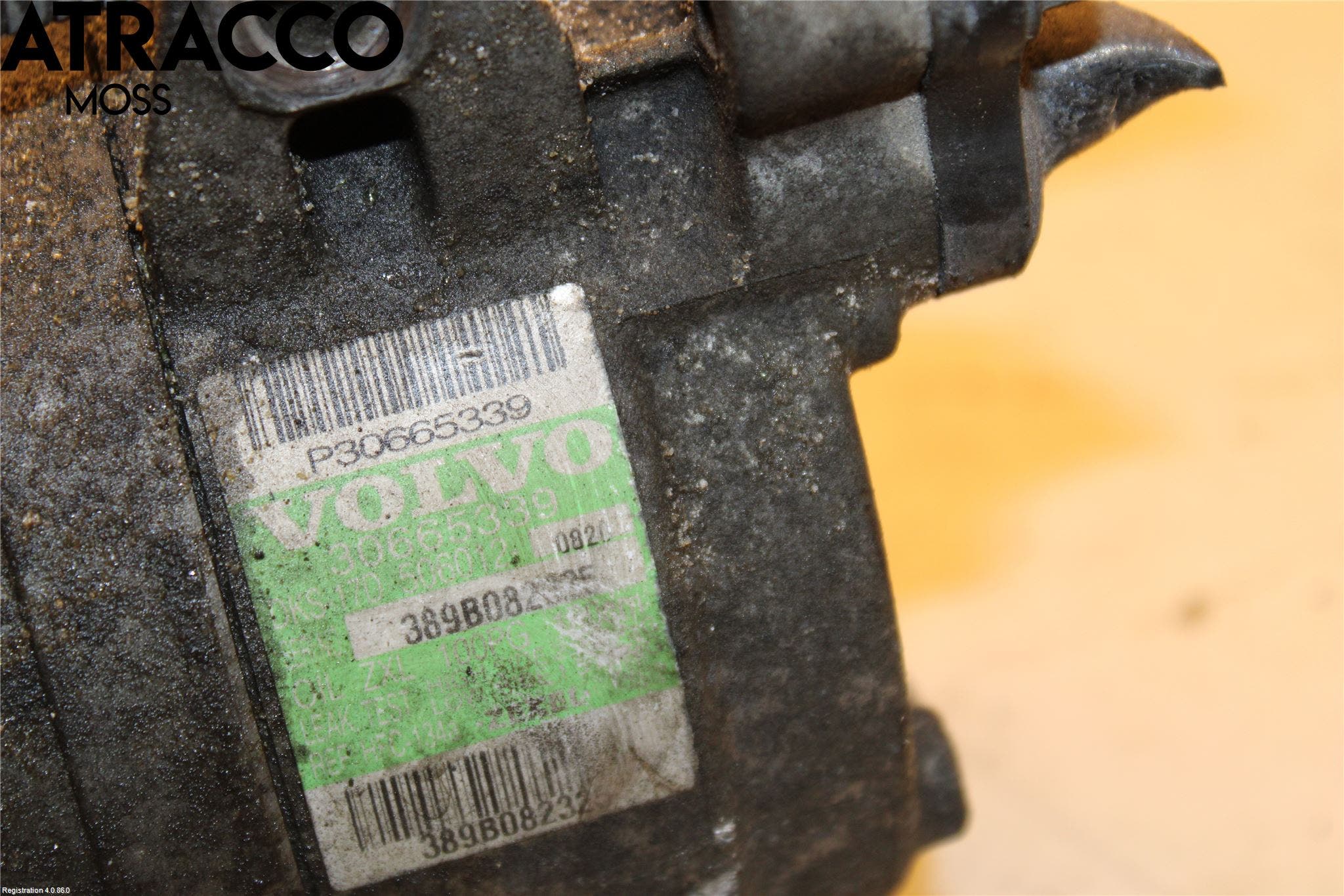 Volvo XC90 03-06 Varme Ac Kompressor