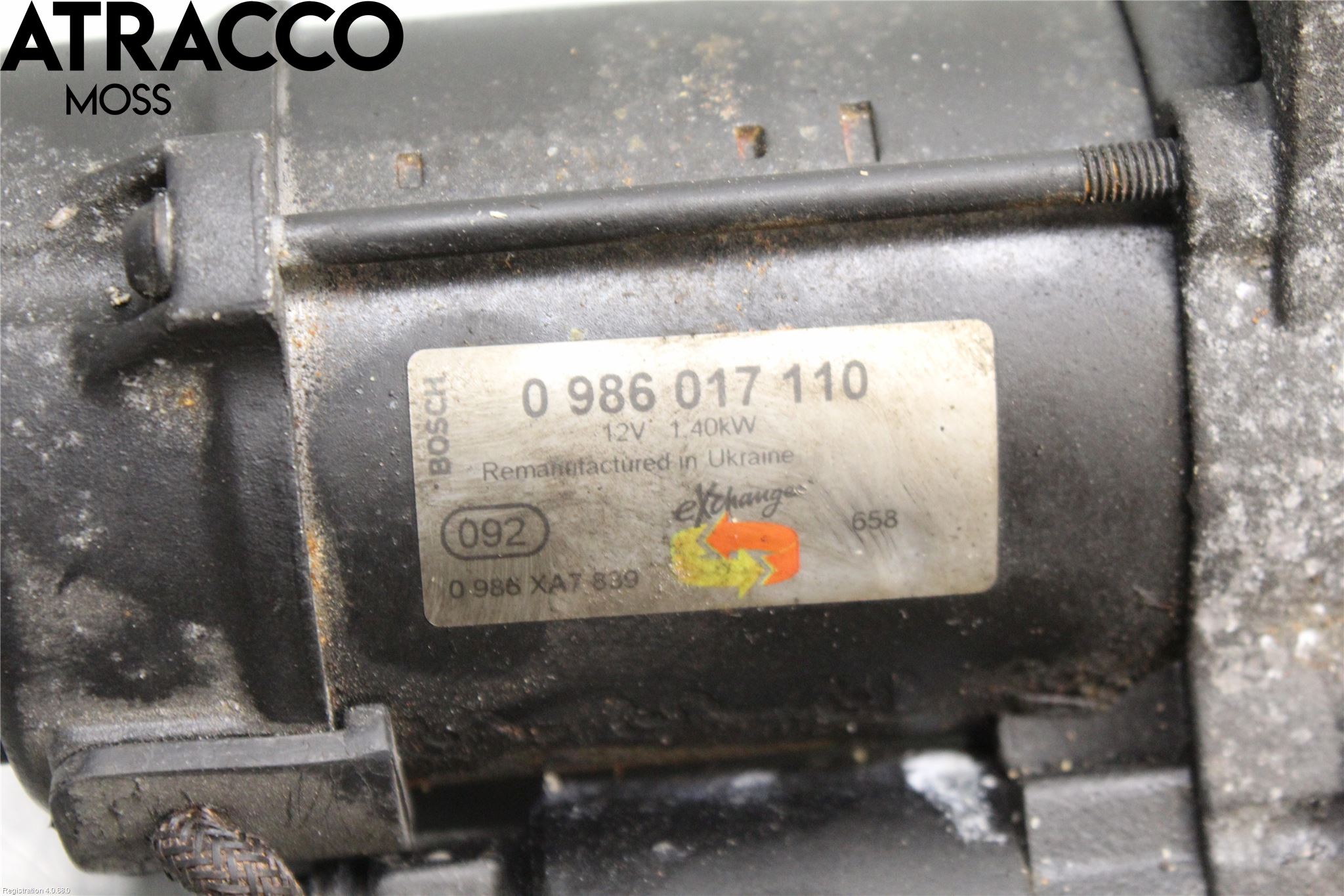 BMW X3 E83     03-10 Startmotor