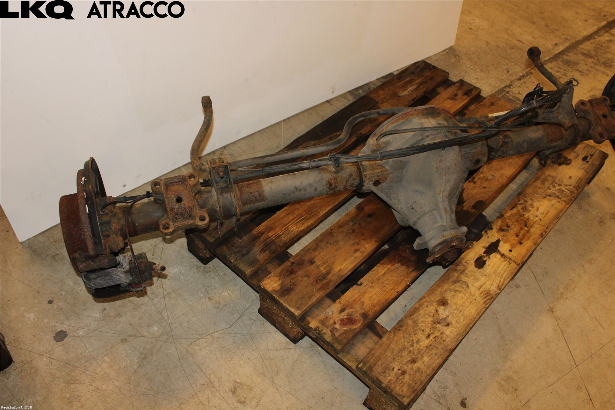 Volkswagen VW CRAFTER 06-16 Bakaksel Kardang Bak -Diff