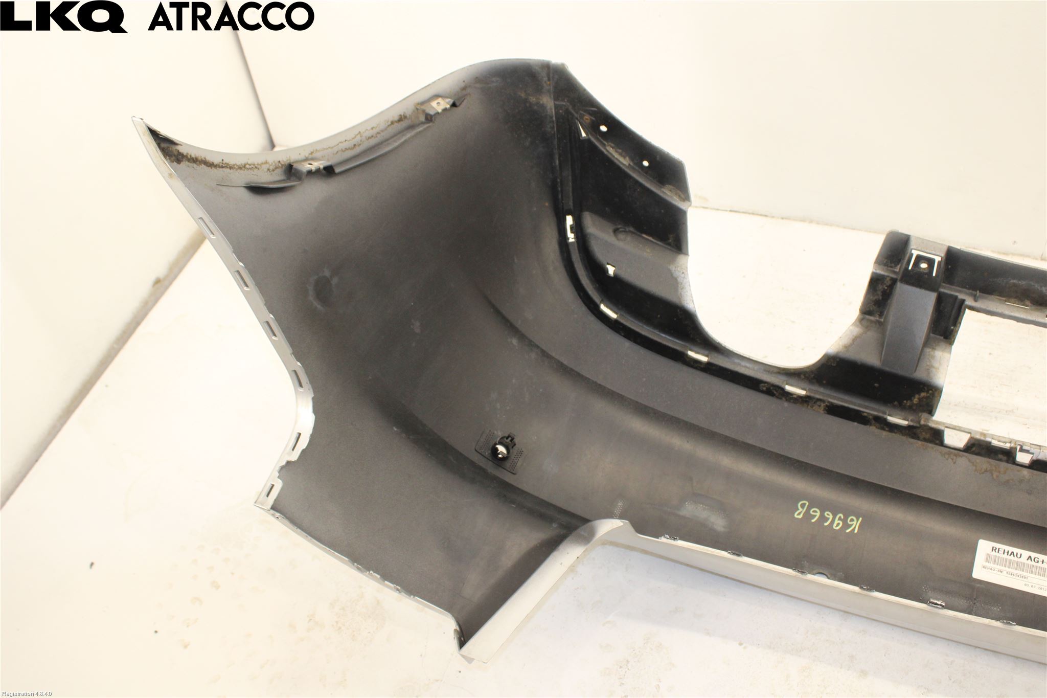 Audi A3/S3 05-13 Støtfanger Bak