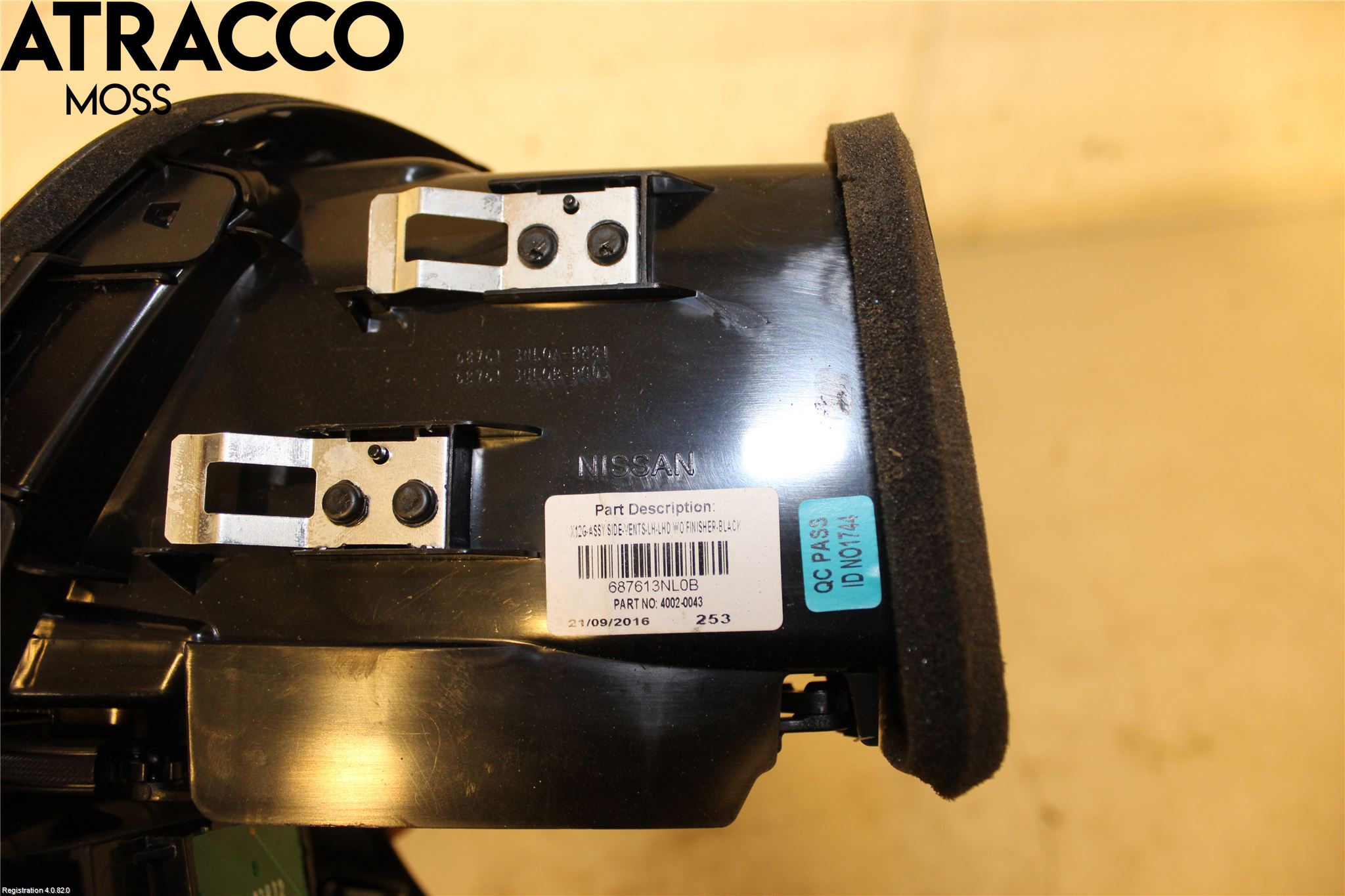 Nissan LEAF 11-17 Luftstyring Front