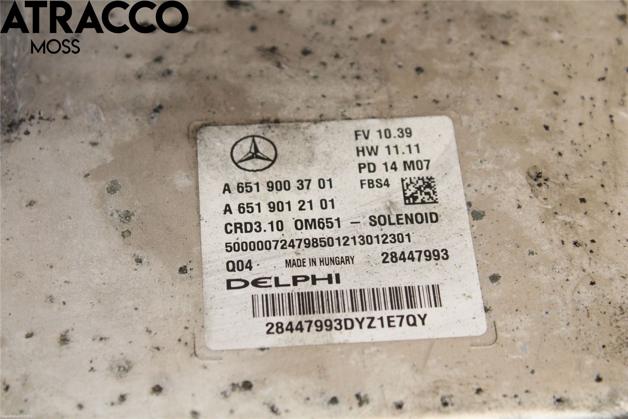 Mercedes-Benz MB E-KLASS (W212) 09-16 Styreenhet Innsprøytning