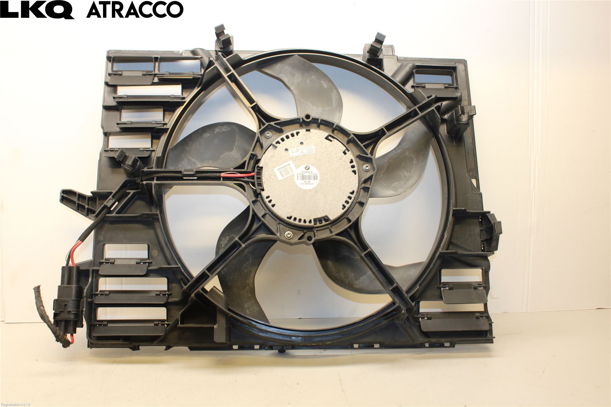 BMW 5 E60/61 Sed/Tou 02-10 Kjølevifte Elektrisk