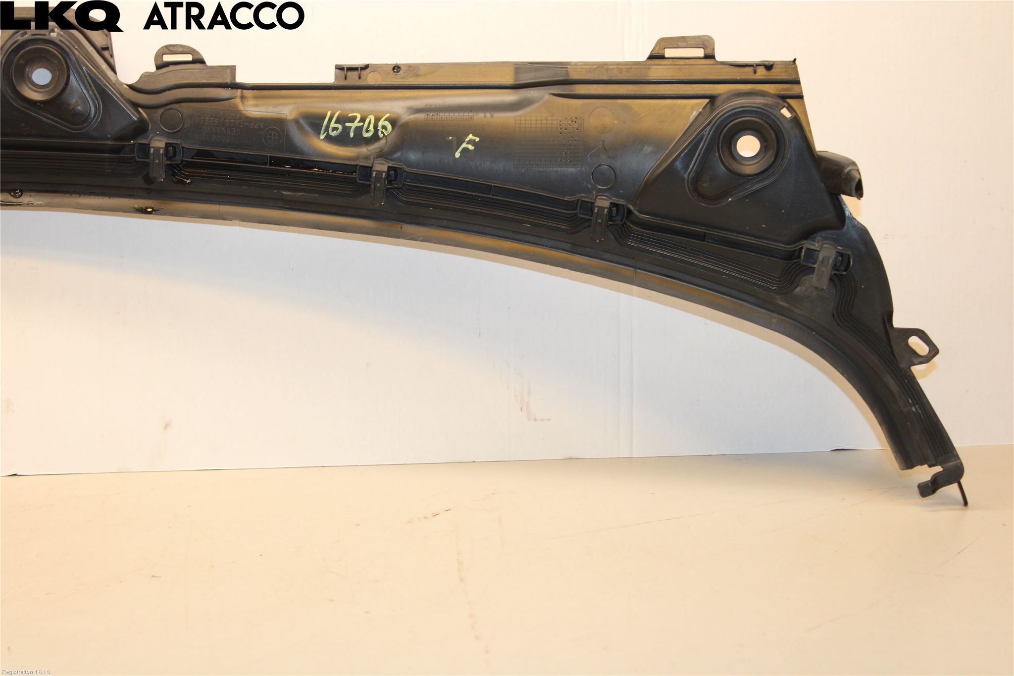 BMW 3 F30/F31/F80 12-19 Visker Deksel-Grill-Under Frr