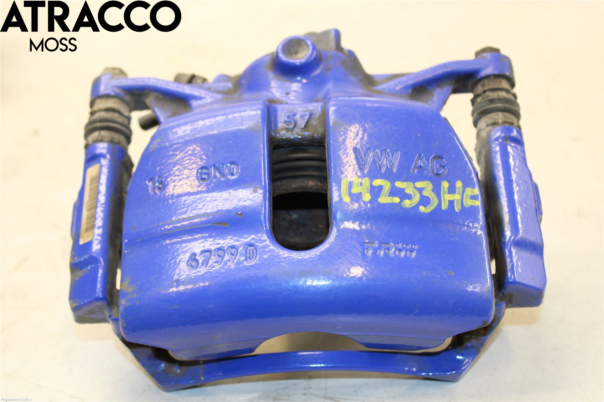 Volkswagen VW GOLF / E-GOLF VII 13-20 Bremsecaliper Foran Høyre