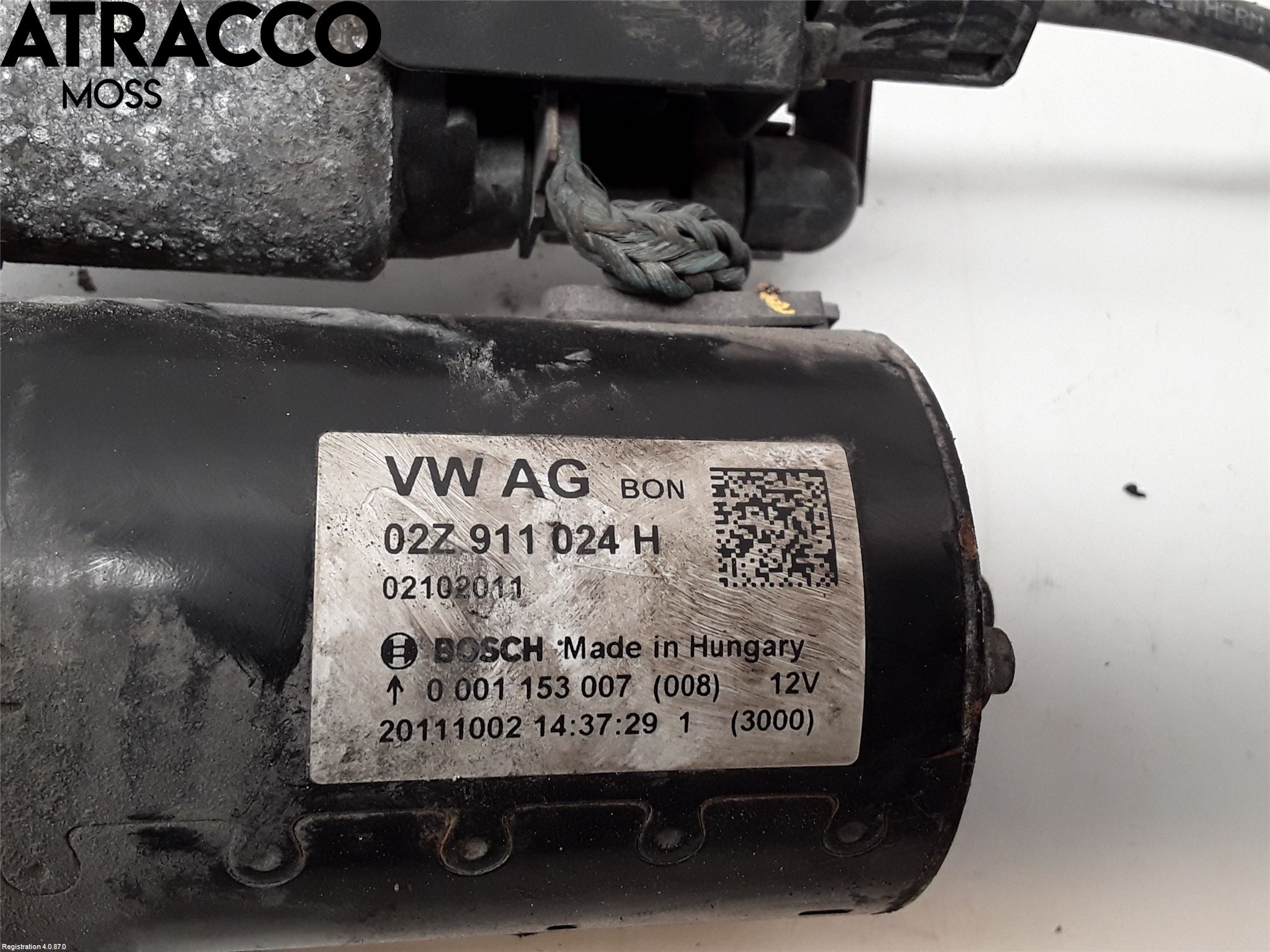 Volkswagen VW GOLF VI 09-13 Startmotor Diesel
