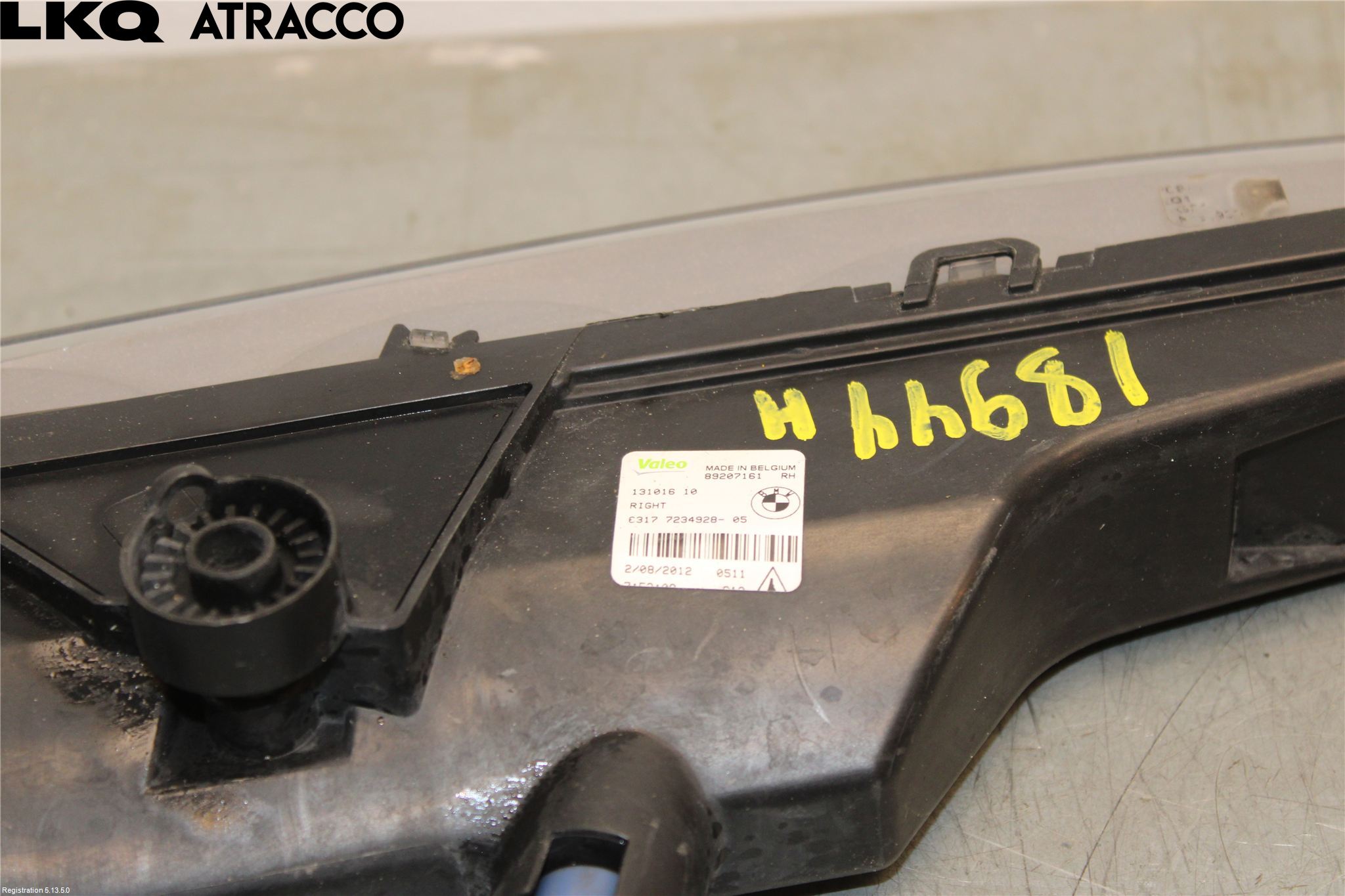 BMW 6 F12/F13 10-18 Frontlykt-Kurve-Tåkelys
