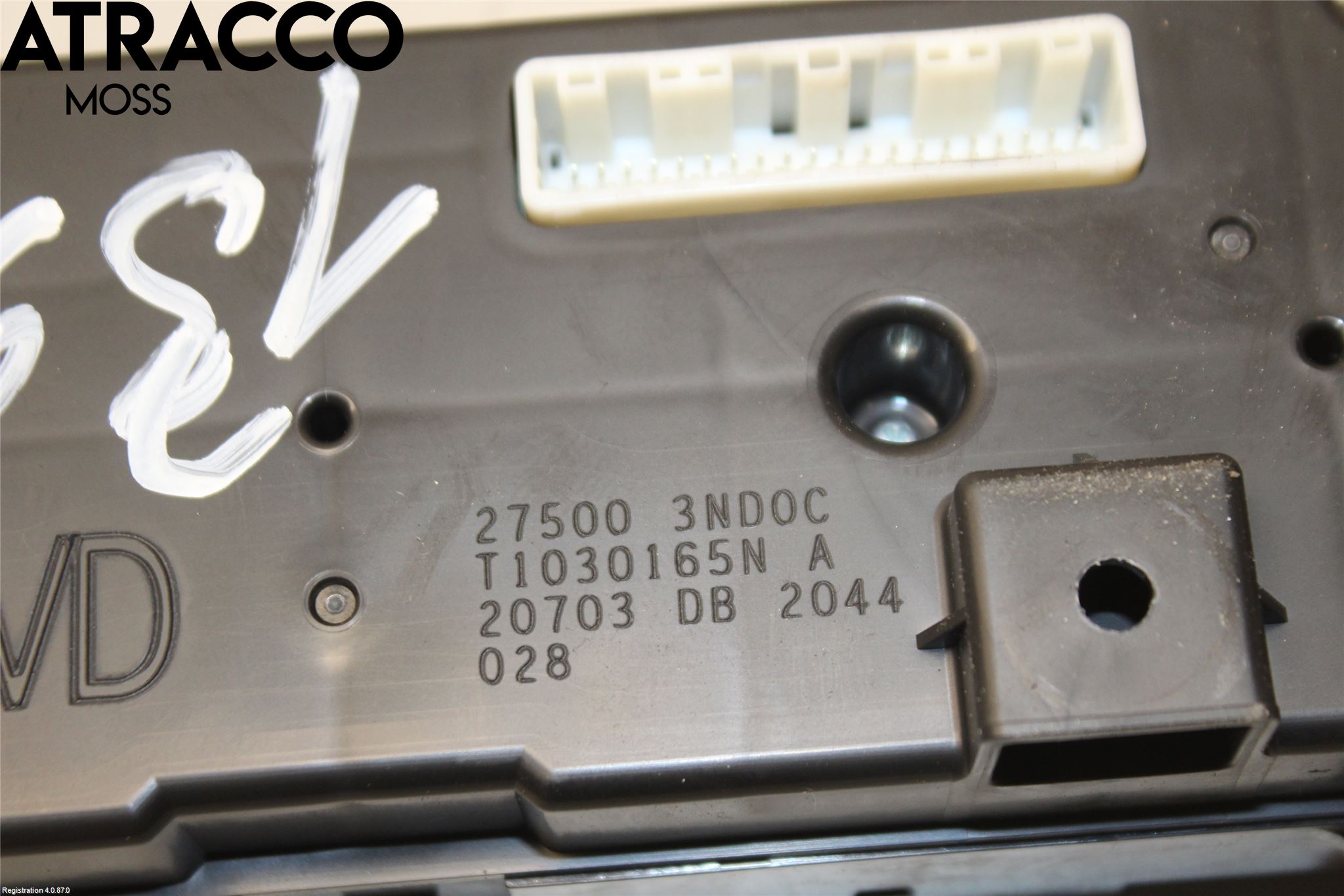 Nissan LEAF 11-17 Varme Ac Betjening-Display