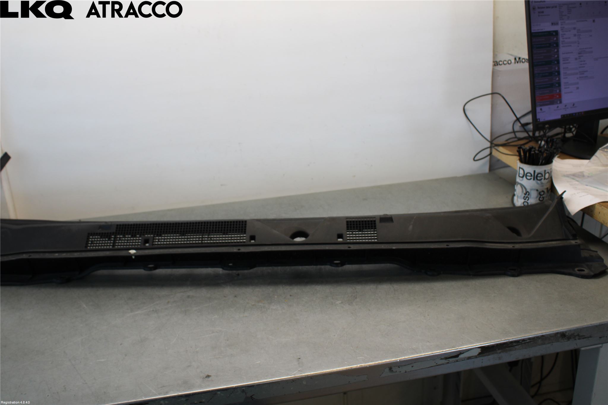 Nissan NAVARA 05-16 Visker Deksel-Grill-Under Frr