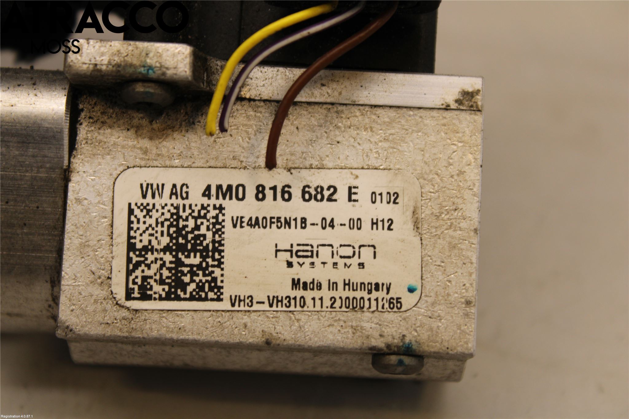 Audi E-TRON, S GE 19- Varmeventil