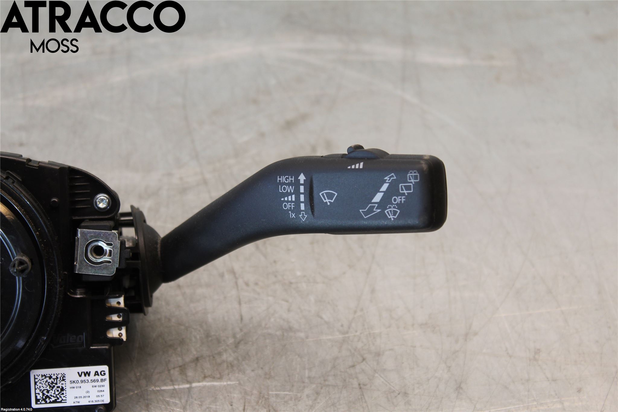 Volkswagen VW CADDY 16-20 Bryter Ratt Kombi H Og V