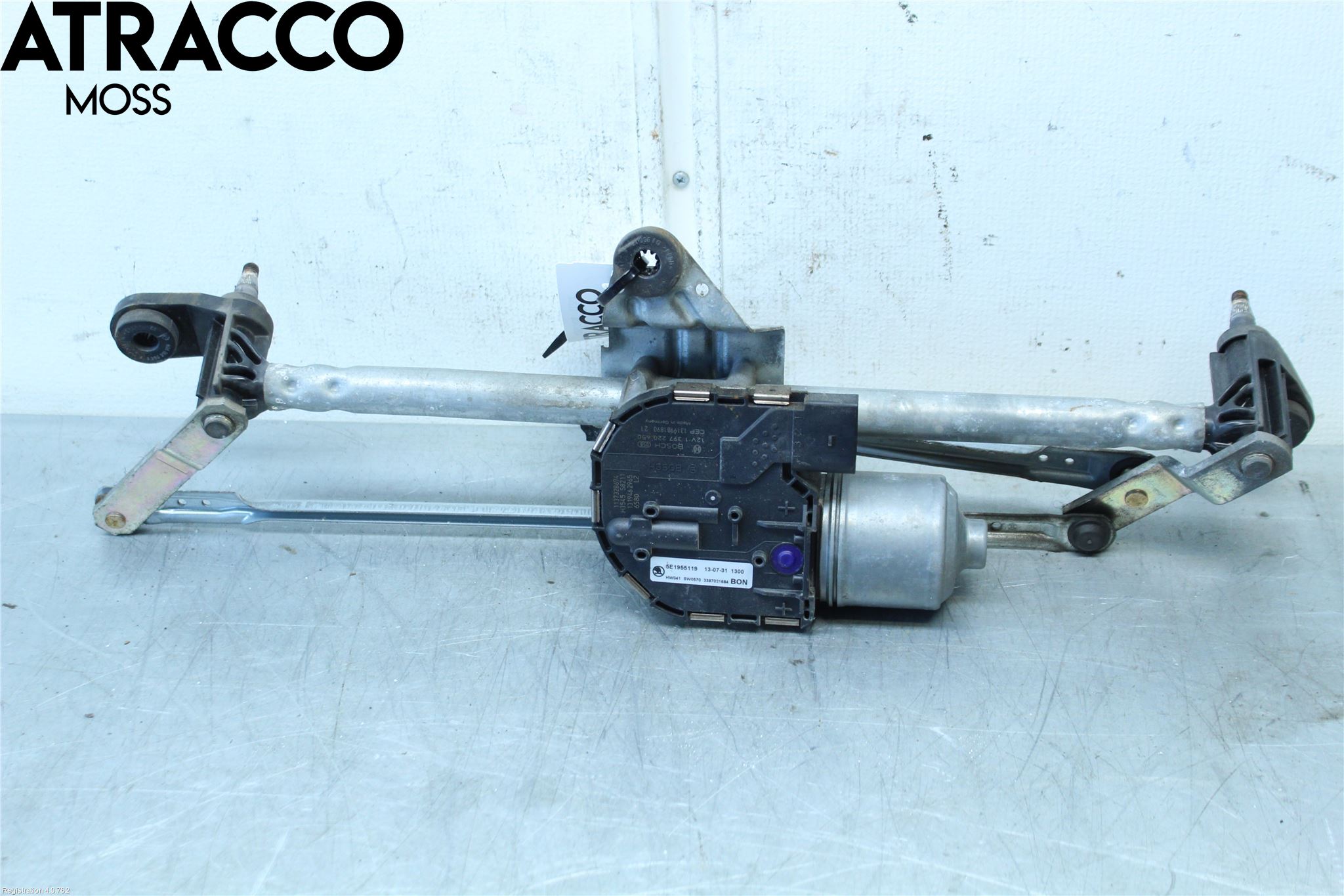 Skoda OCTAVIA (5E) 13-20 Viskermotor Bakluke