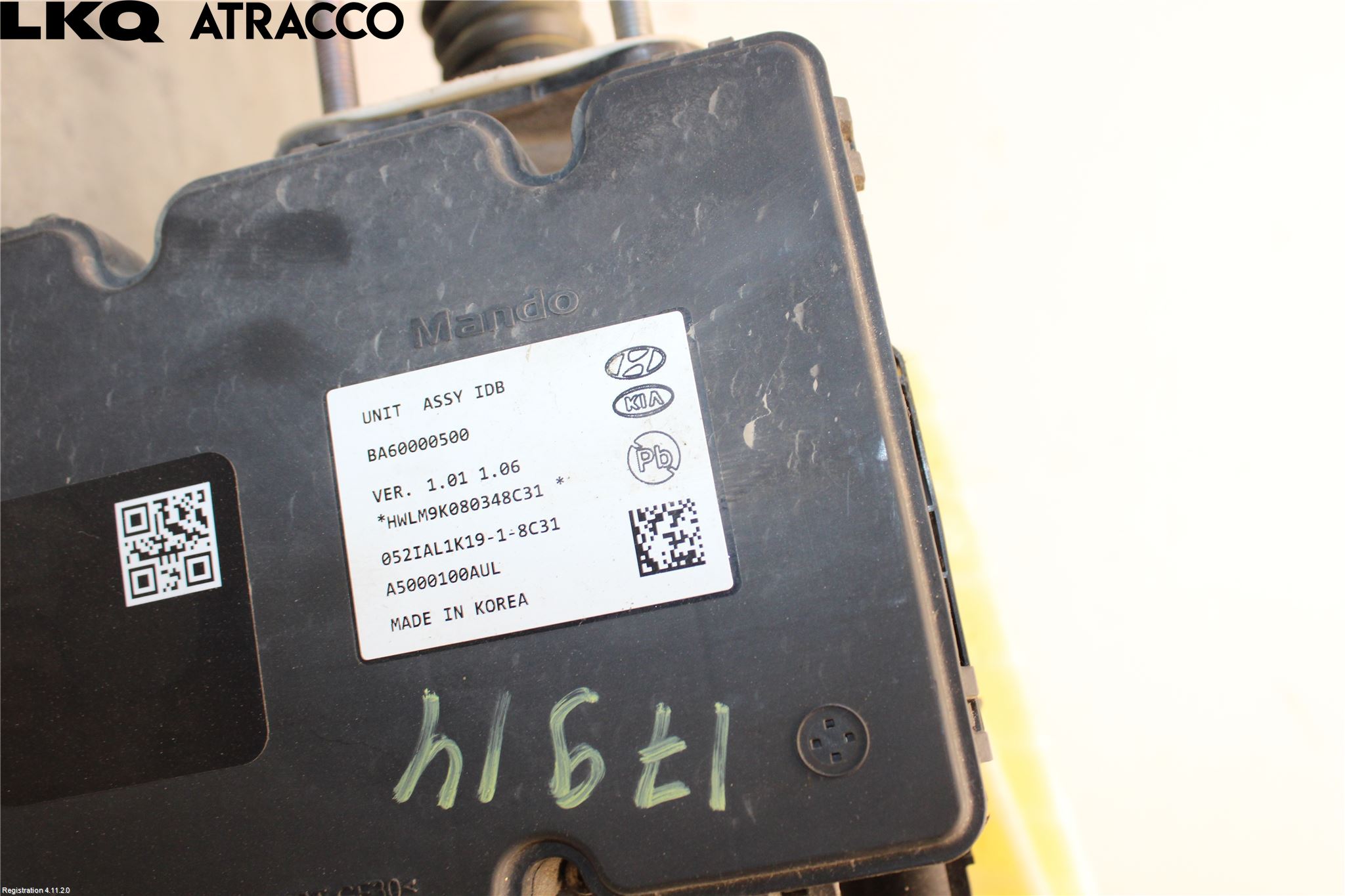 Kia NIRO (DE) 17-22 Abs Hydraulikkpumpe