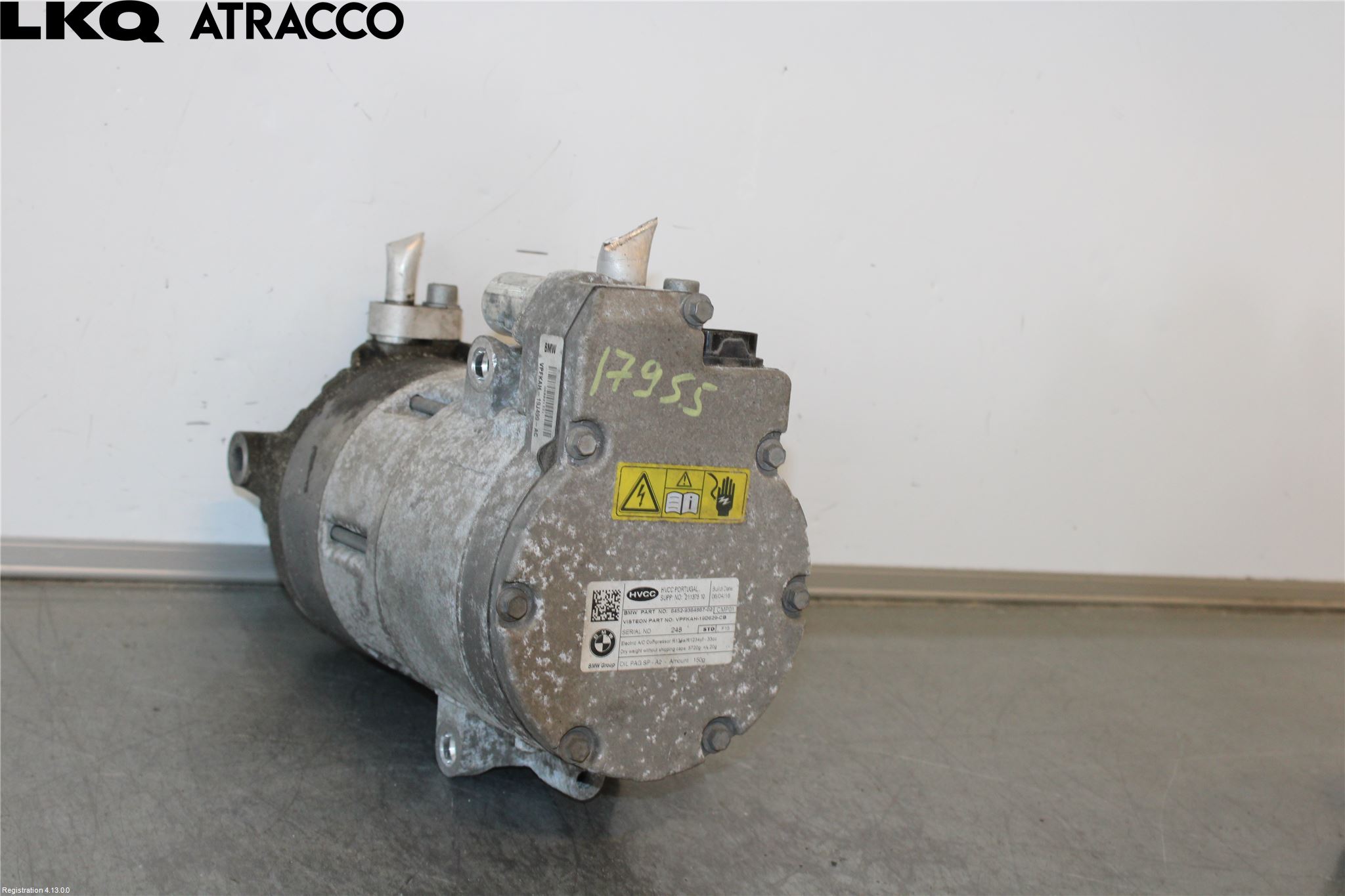 BMW 3 F30/F31/F80 12-19 Varme Ac Kompressor