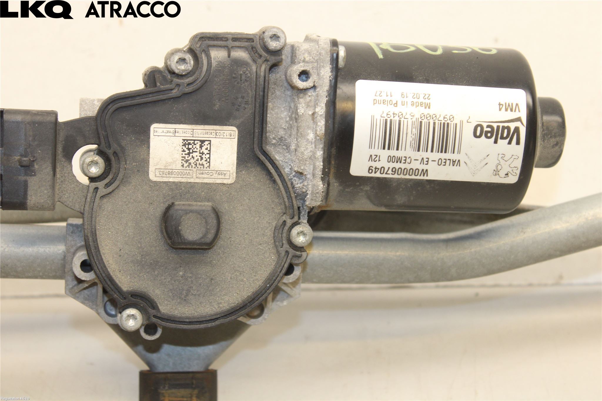 Toyota PROACE II 16- Viskermotor Frontrute