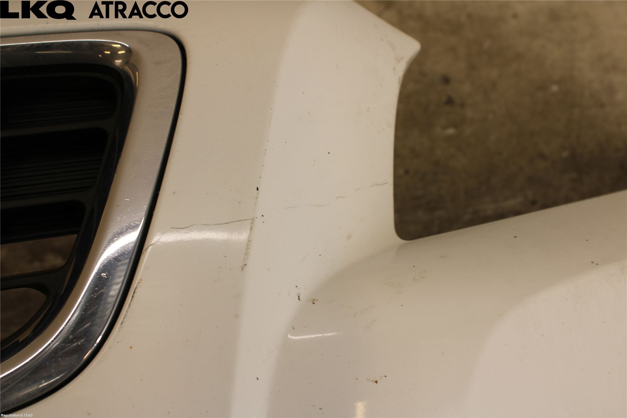 Volvo V70 08-13 Støtfanger Foran