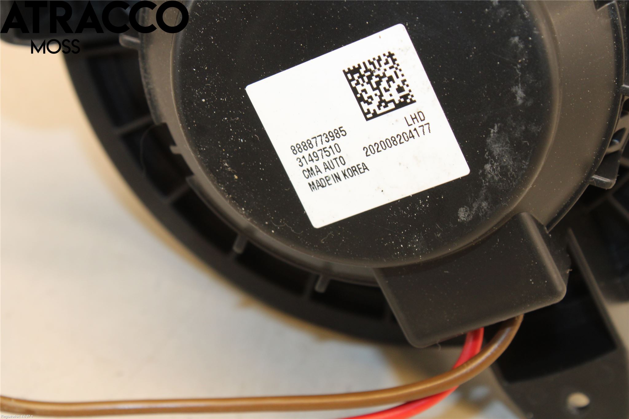 Volvo XC40/RECHARGE 18- Varmeapparat Viftemotor