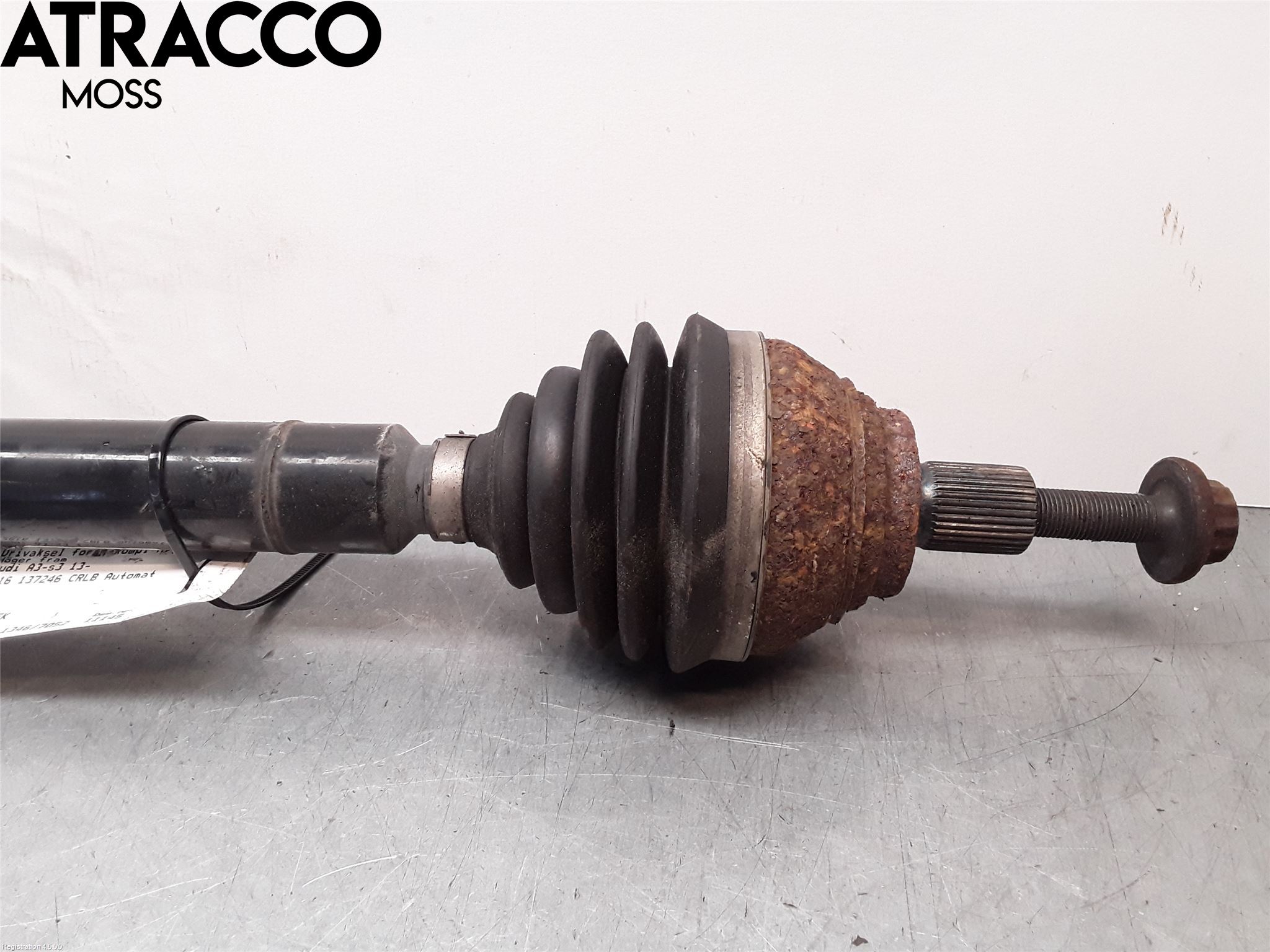 Audi A3/S3 8V 13-20 Drivaksel Foran Kompl Høyre