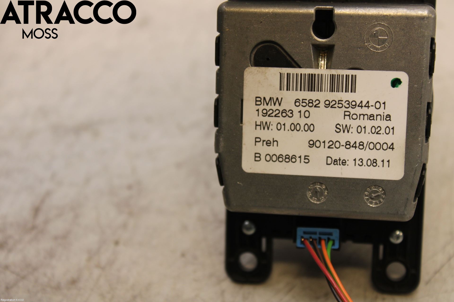 BMW 5 F10/F11/F18 09-17 Bryter Multifunksjon