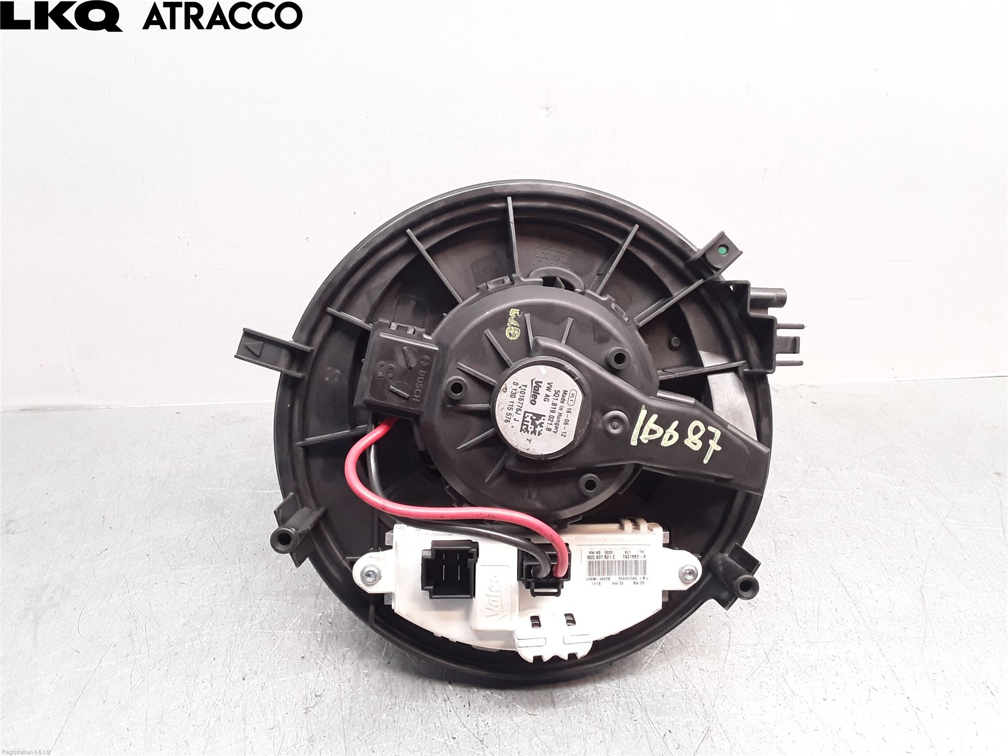 Volkswagen VW GOLF / E-GOLF VII 13-20 Varmeapparat Viftemotor