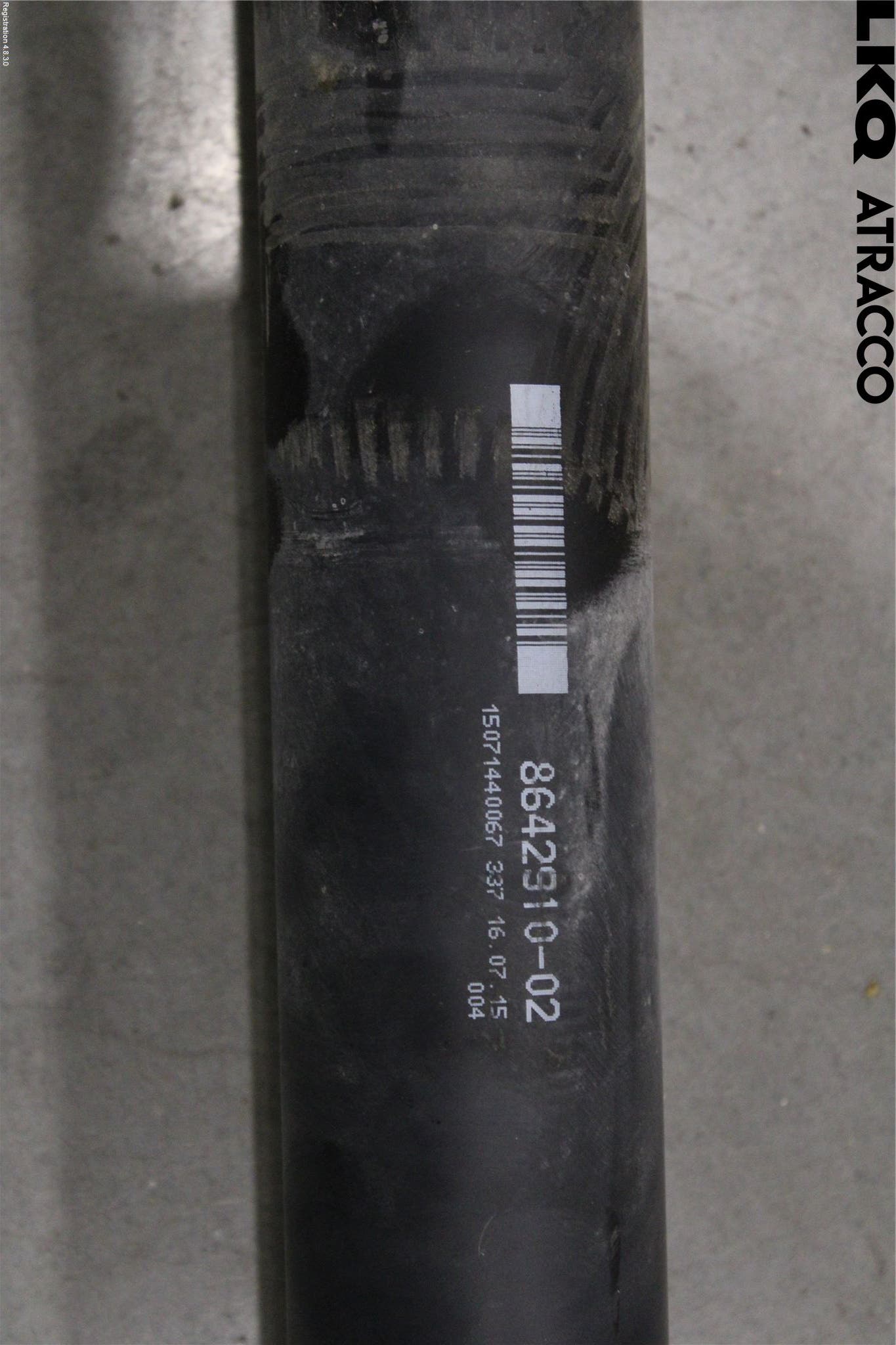 BMW 3 F30/F31/F80 12-19 Mellomaksel Kompl