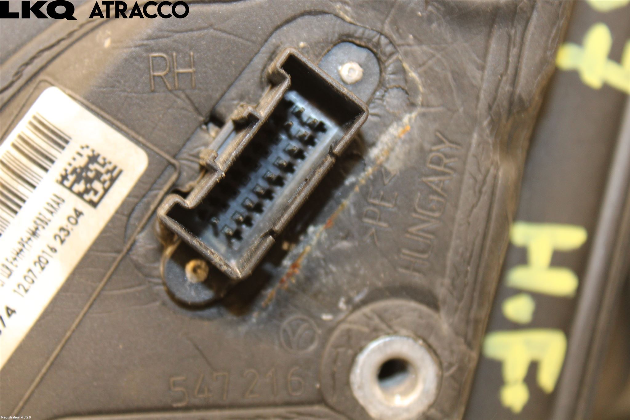 Opel ZAFIRA B 06-14 Speil H M-El Justering