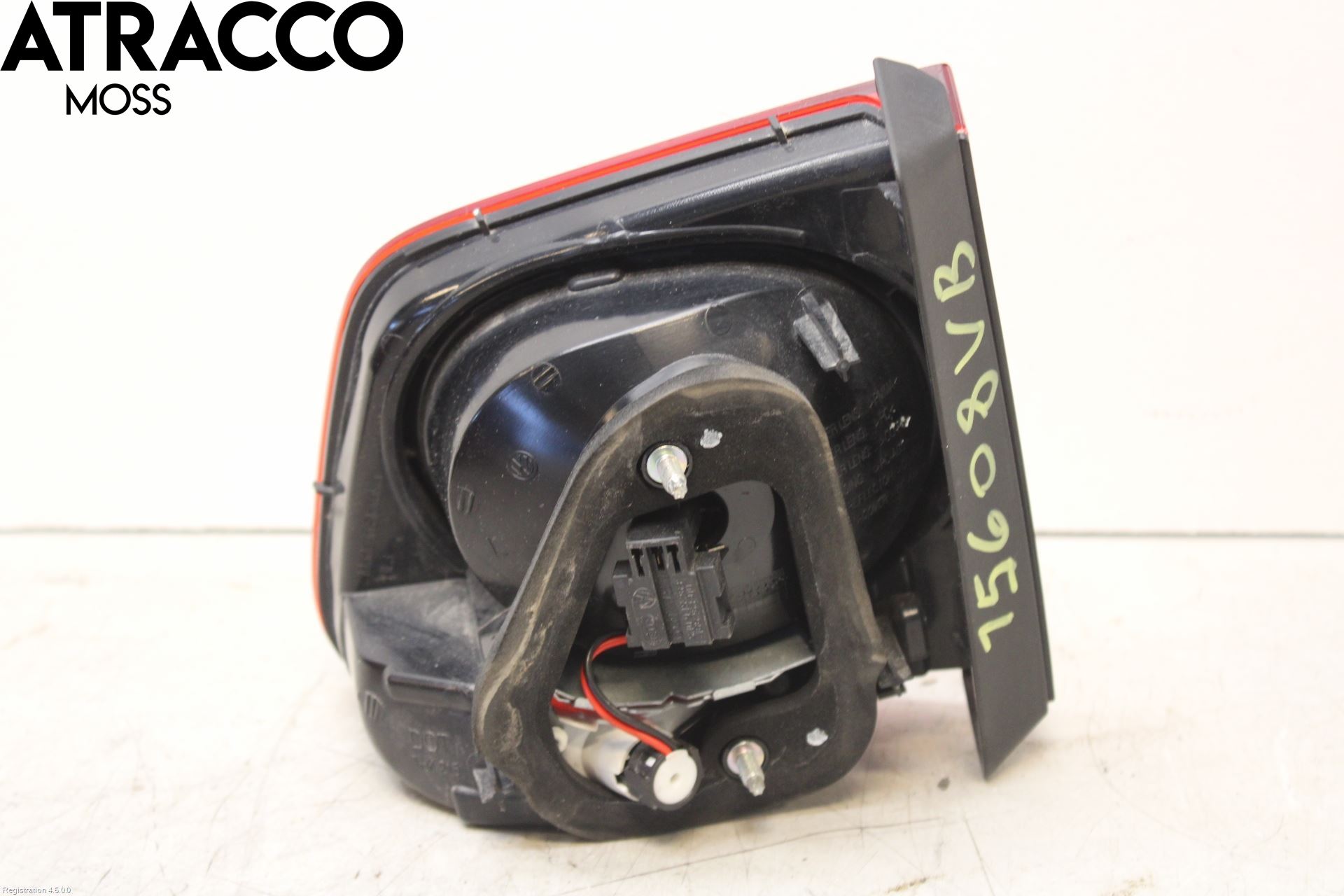 Volkswagen VW TIGUAN 07-16 Baklykt Venstre  På Luke(Indre