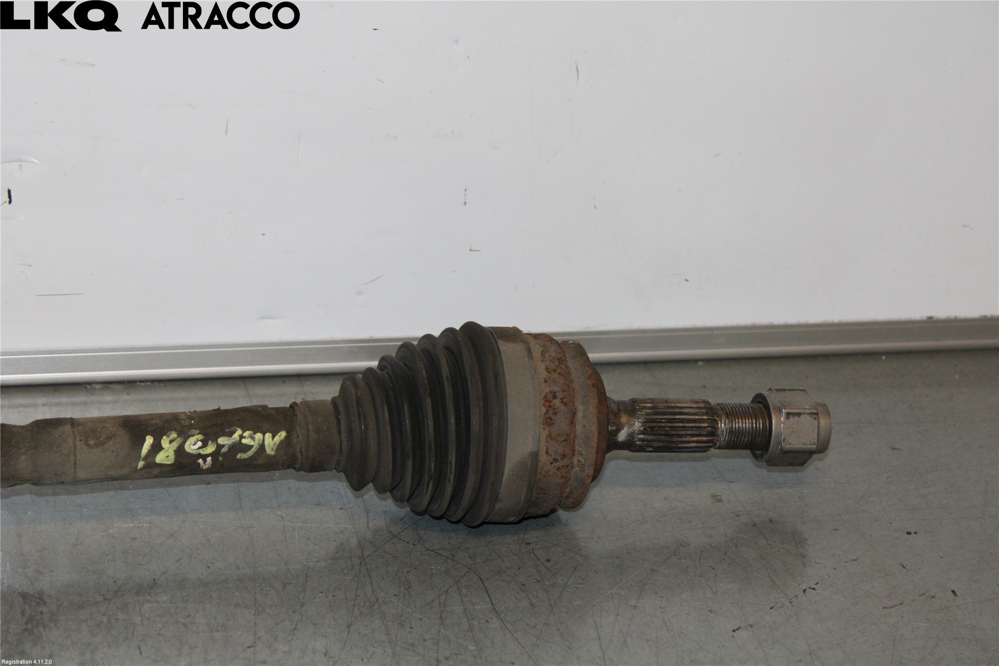 Citroen JUMPY 07-16 Drivaksel Foran Kompl Venstre