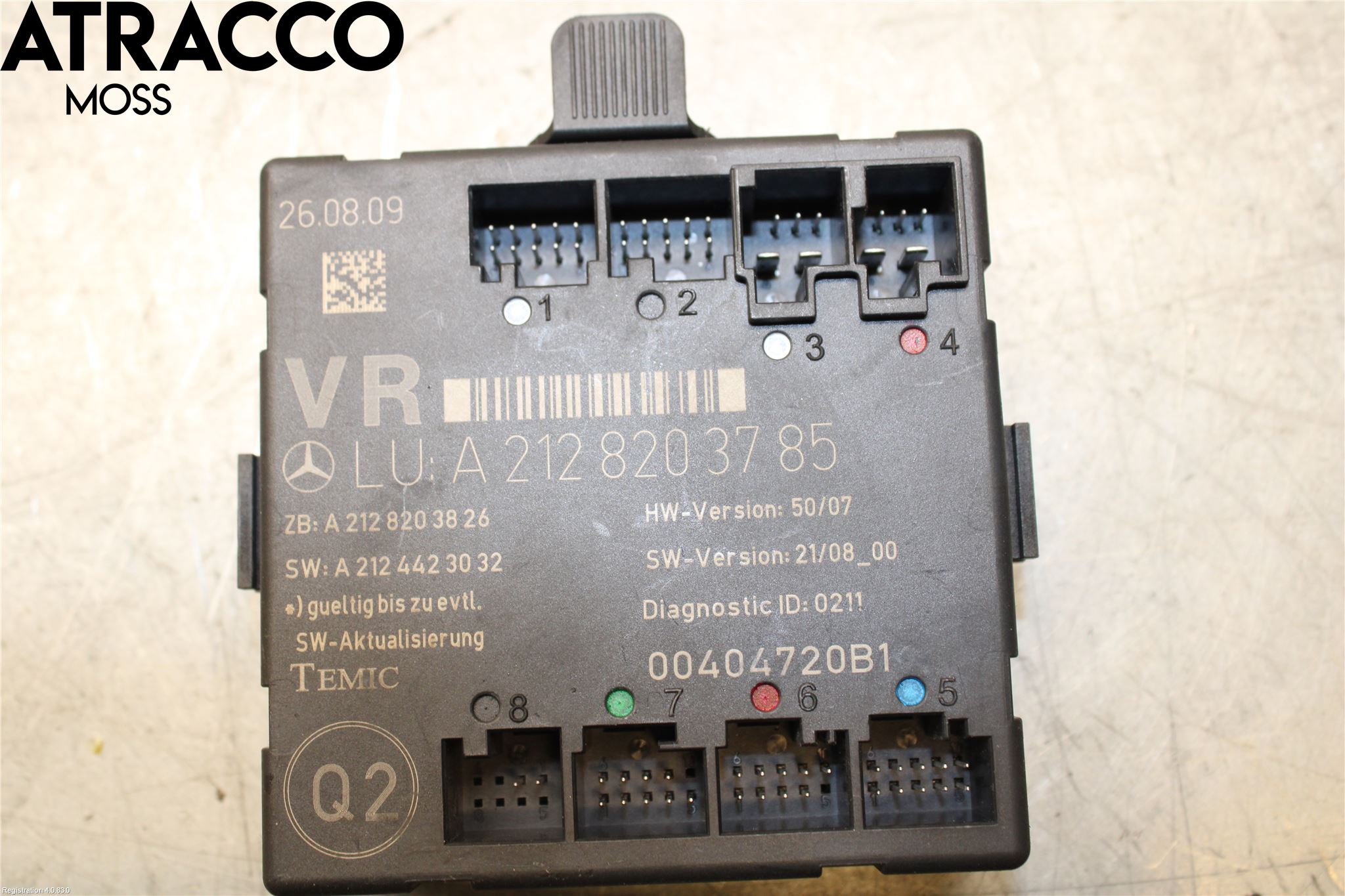 Mercedes-Benz MB E-KLASS (W212) 09-16 Styreenhet Dør