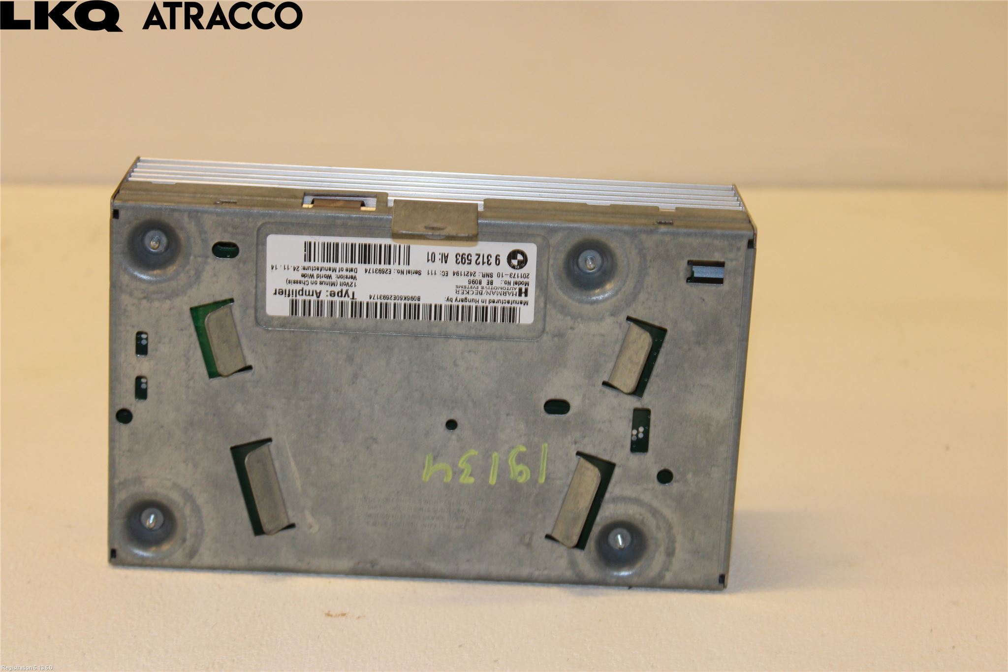 BMW 5 F10/F11/F18 09-17 Stereo Forsterker