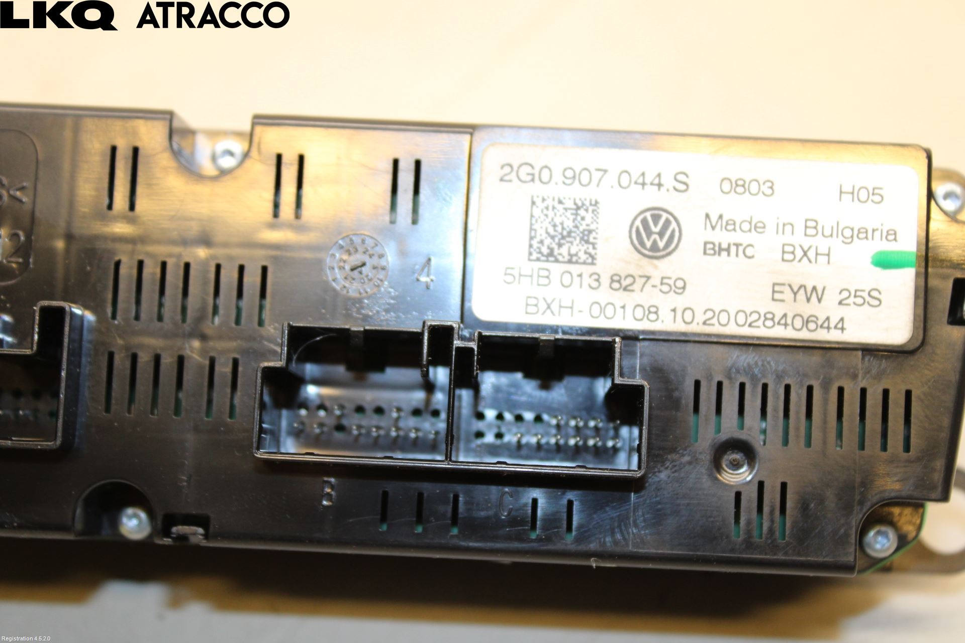 Volkswagen VW POLO VI 18->> Varme Ac Betjening-Display