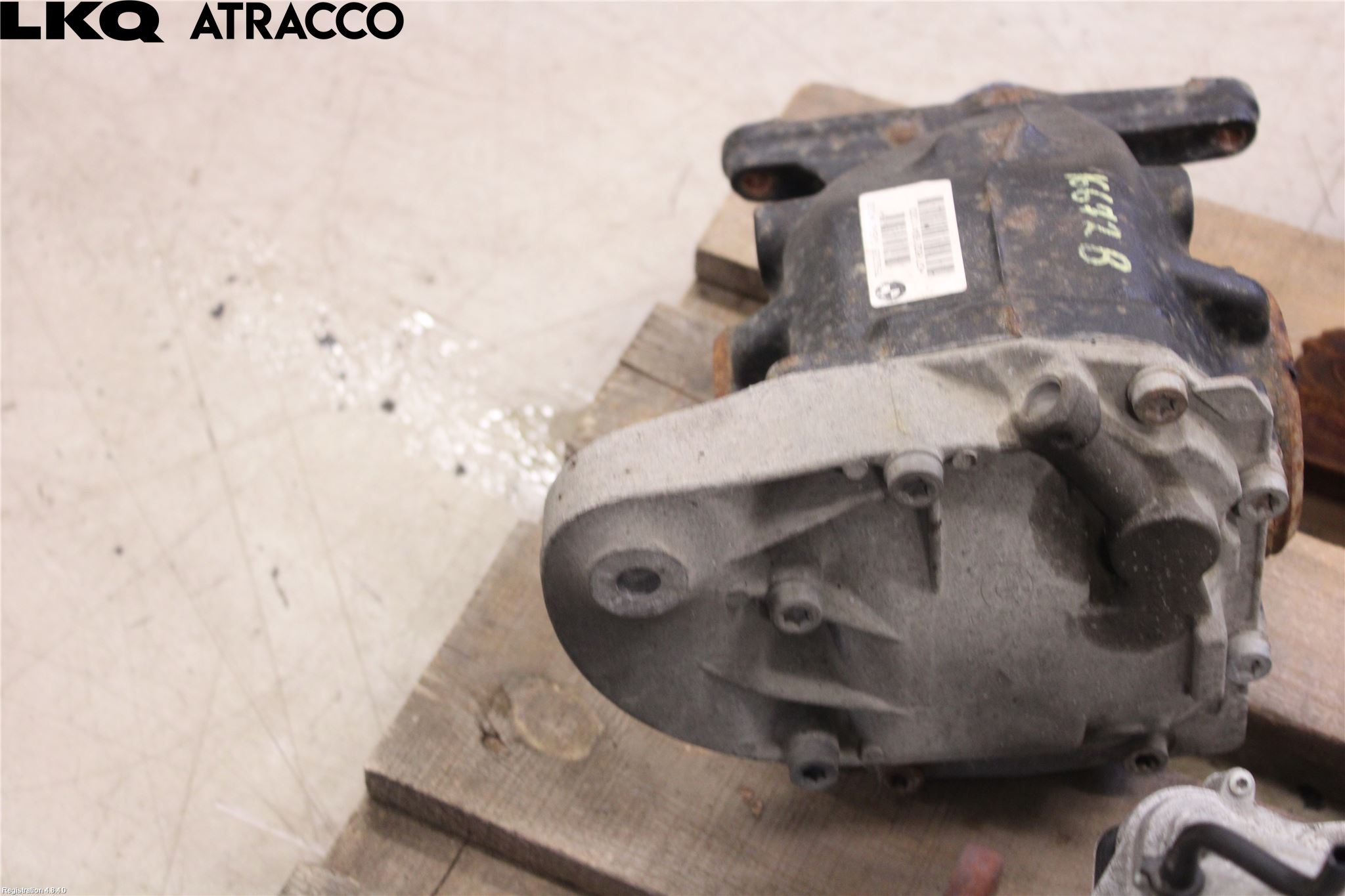 BMW X3 F25 10-17 Bakaksel Kardang Bak -Diff