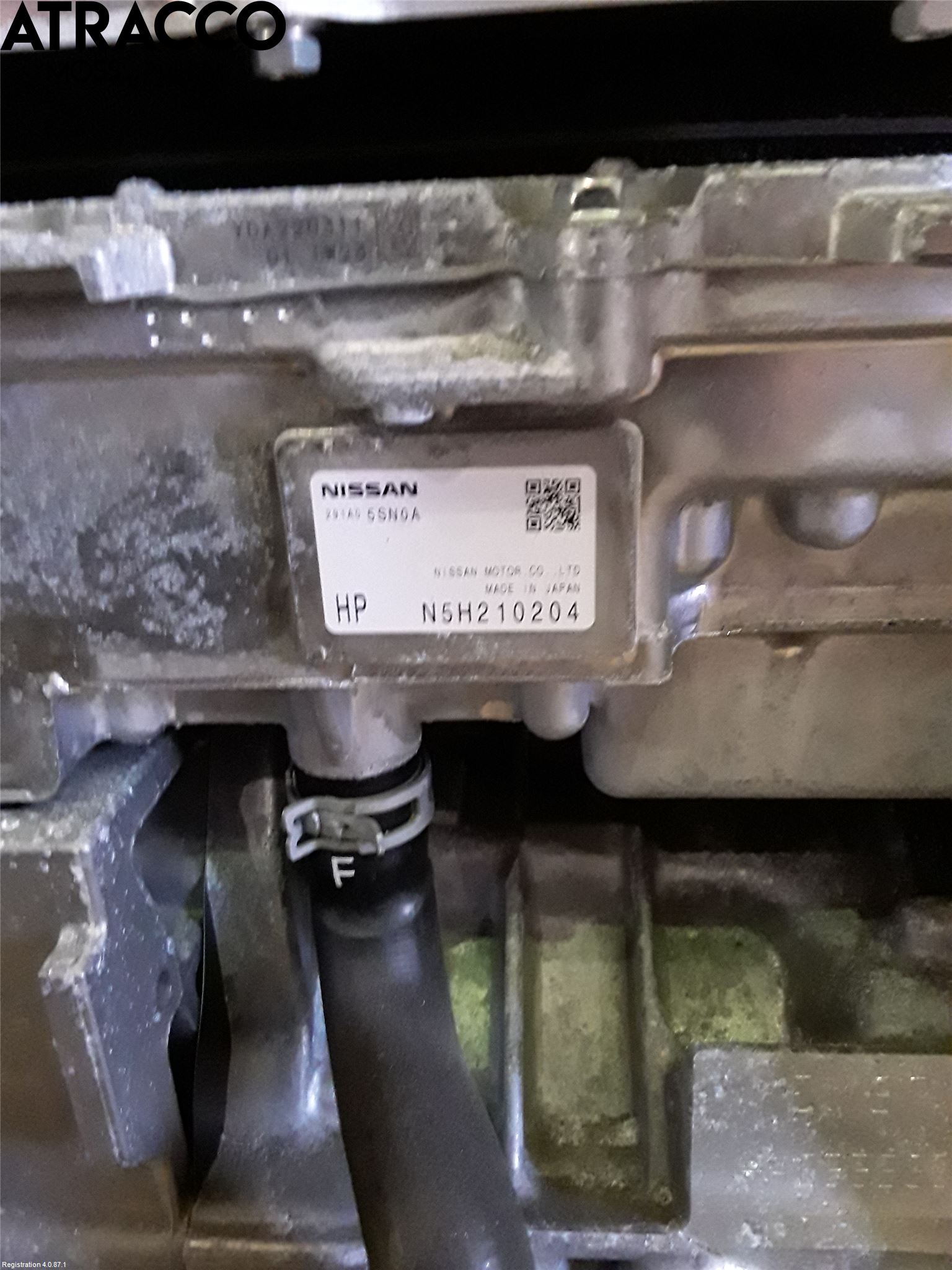Nissan LEAF 18- Motor Elektrisk Fram