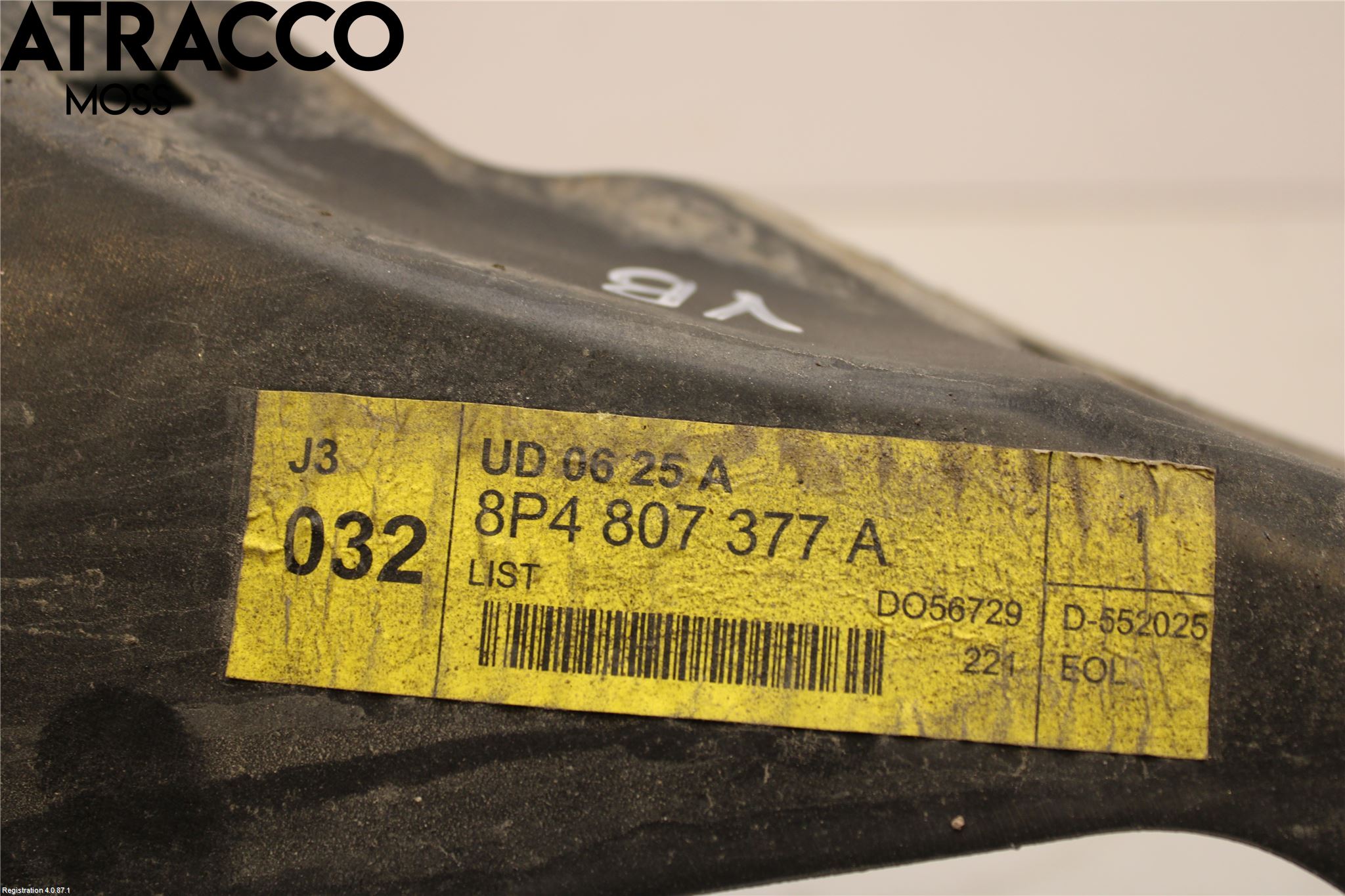 Audi A3/S3 05-13 Støtfangerfeste Bak Venstre