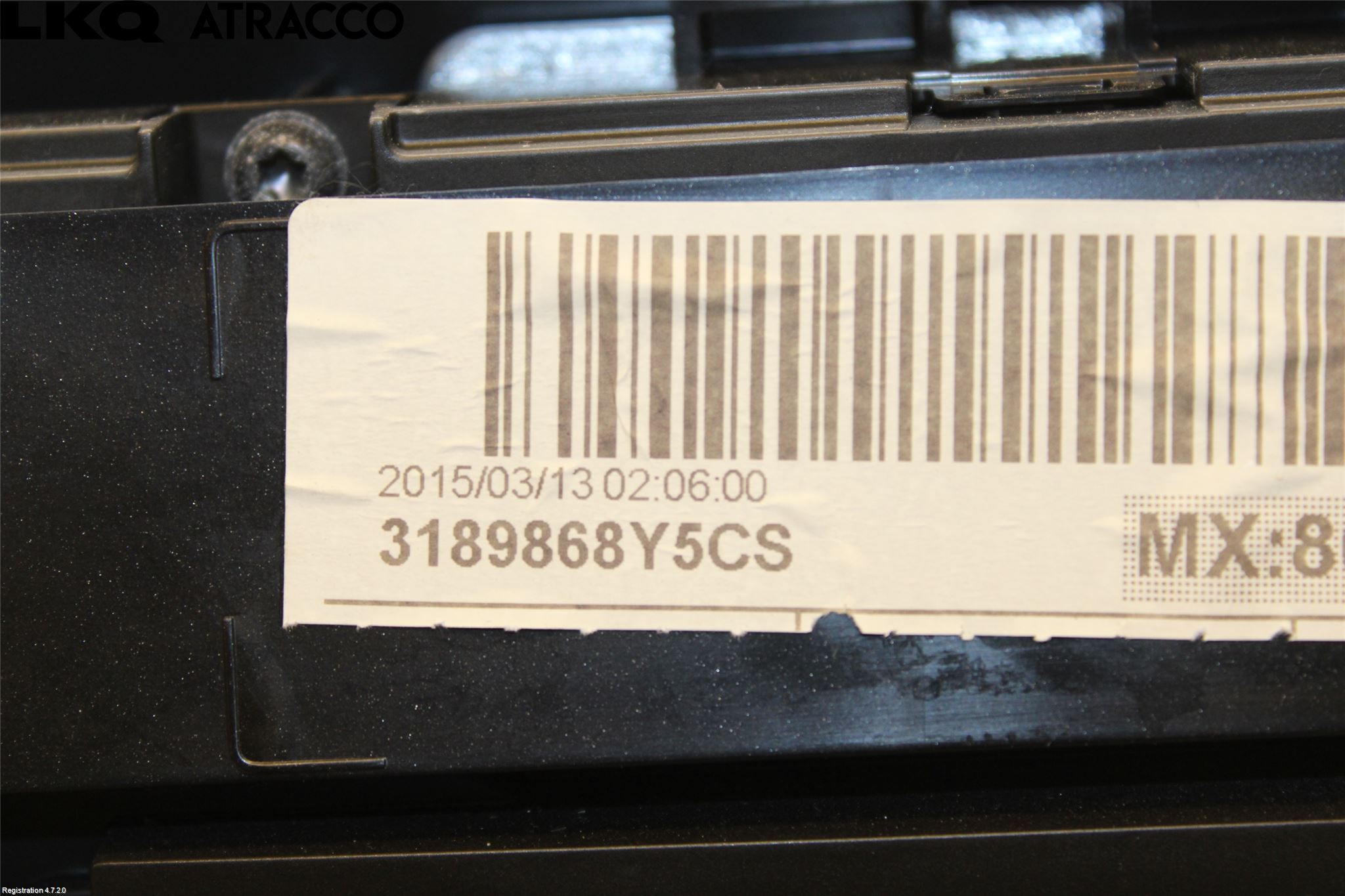Volvo V40 12-19 Varme Ac Betjening-Display