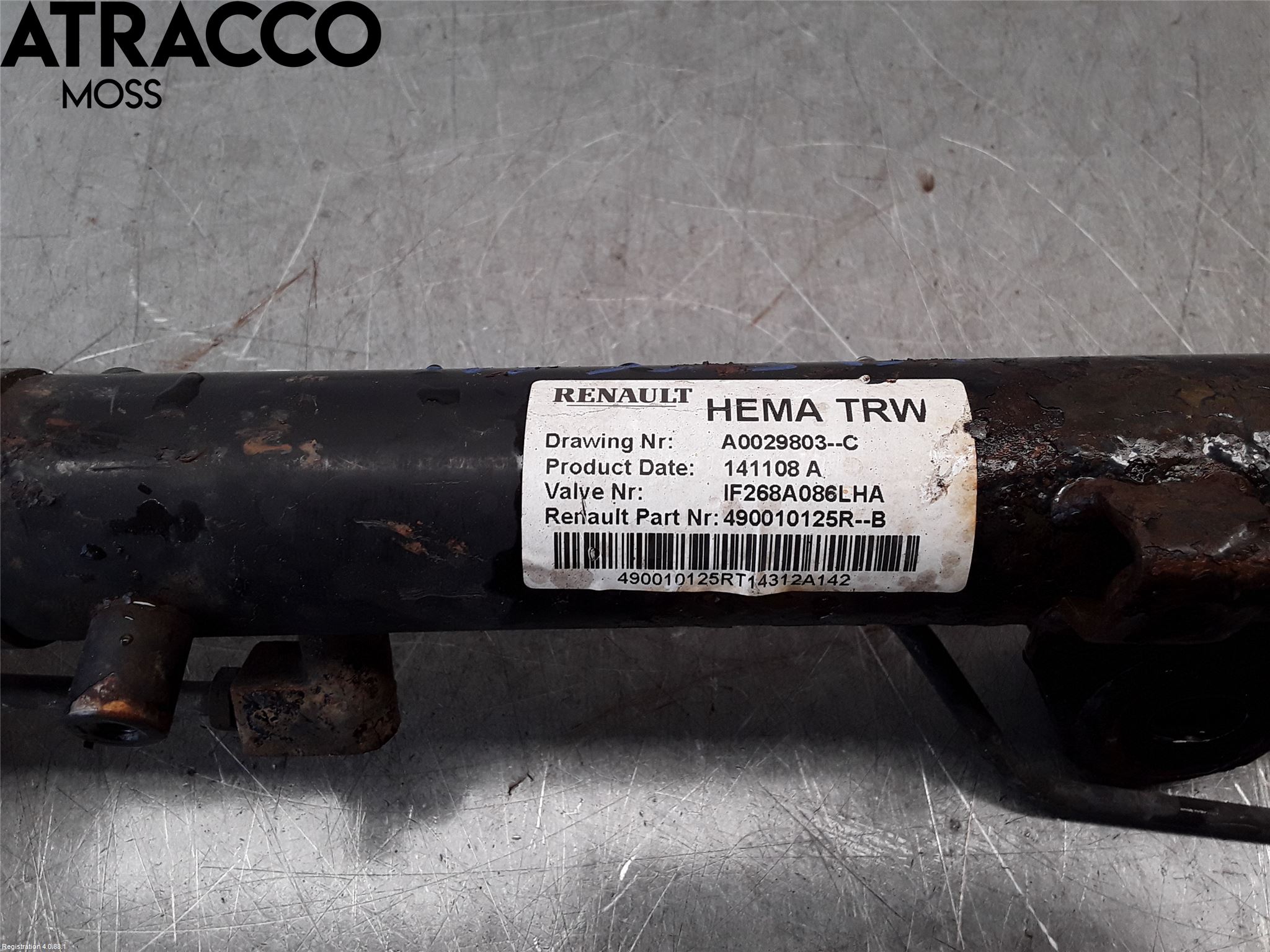 Dacia DUSTER 10-17 Servo Snekke - Tannstang