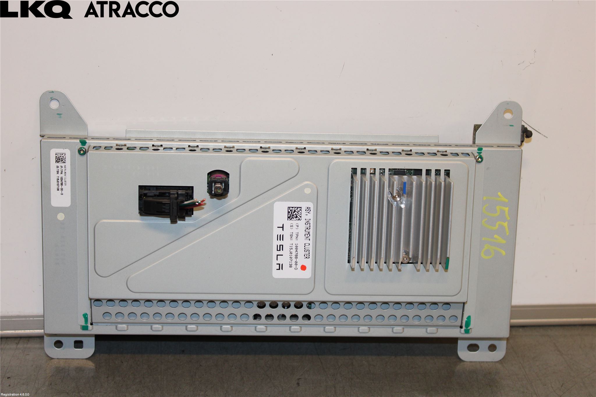 Tesla MODEL S 13- Instr Kombinert