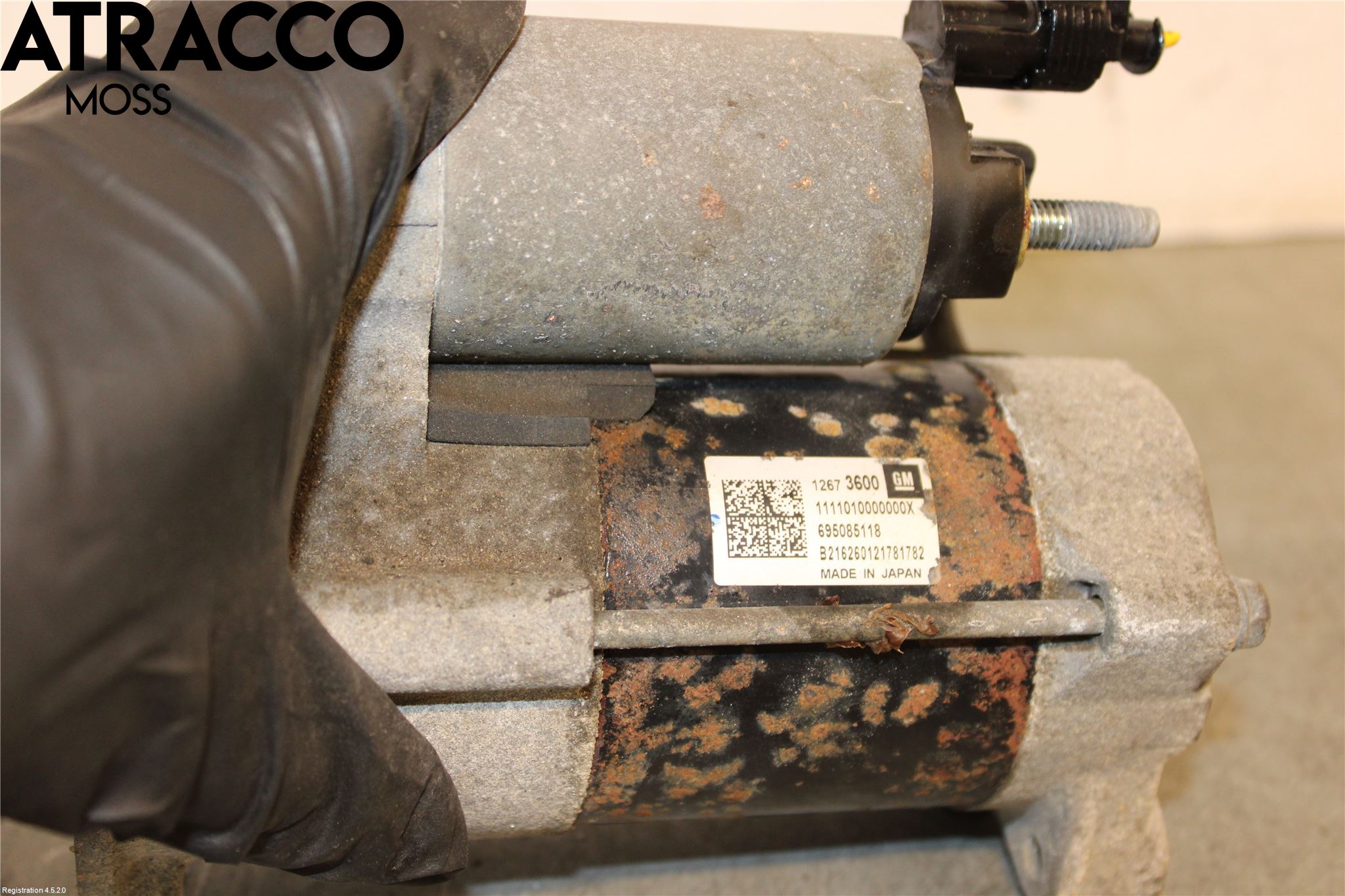 Opel ASTRA K 16-22 Startmotor