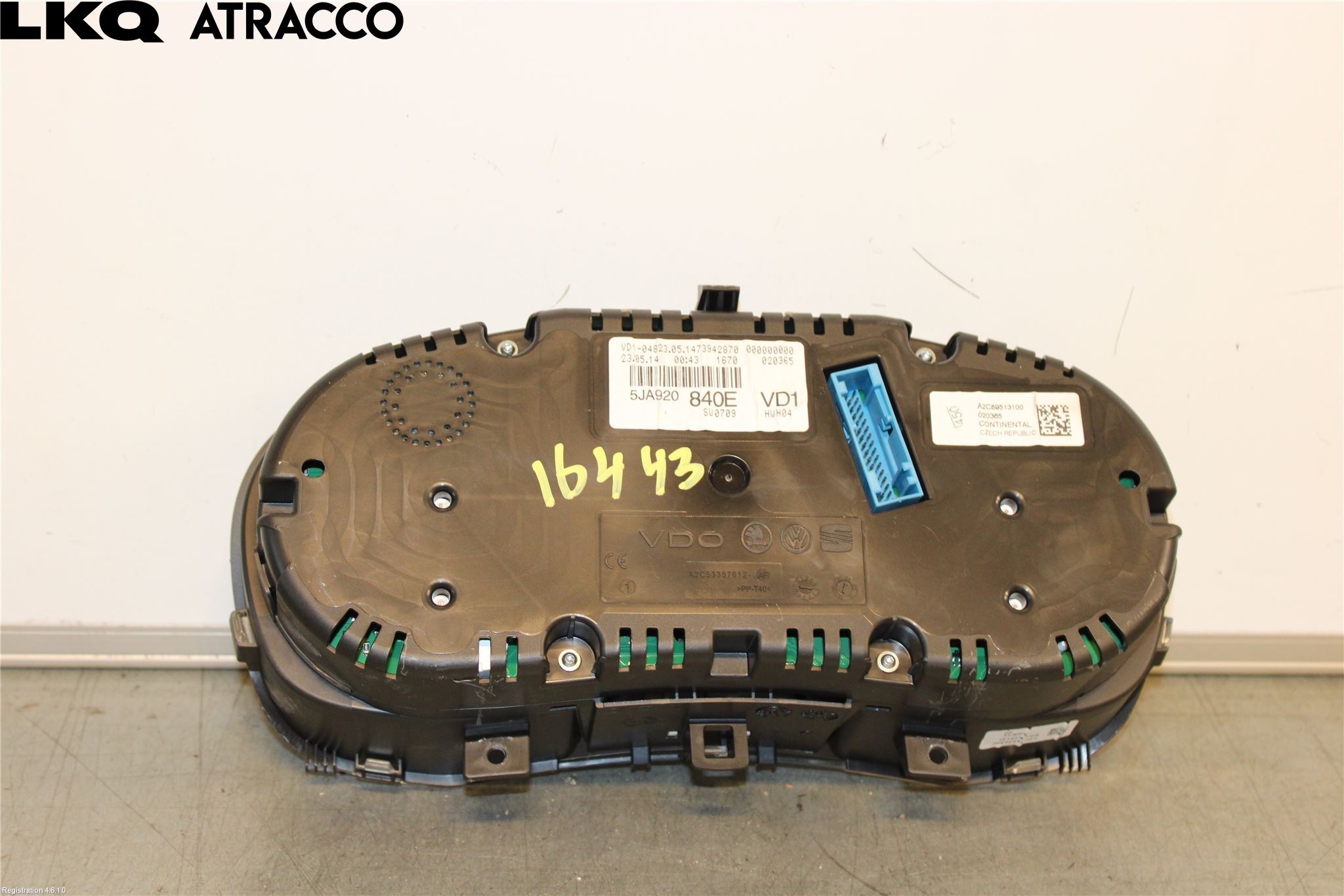 Skoda RAPID Instr Kombinert