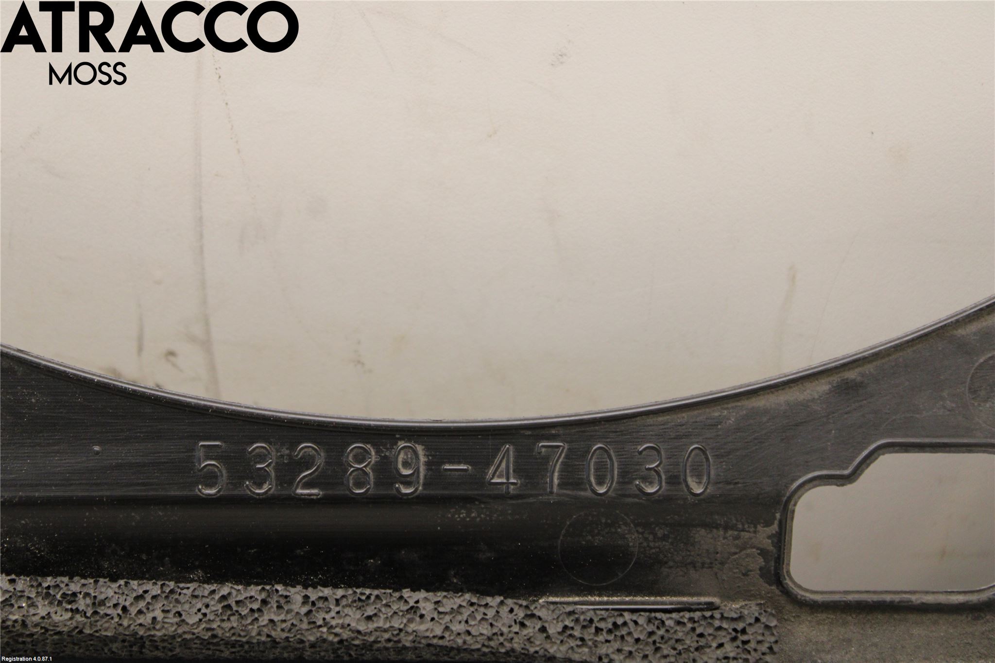 Toyota PRIUS ZVW30 09-20 Frontplate Øvre